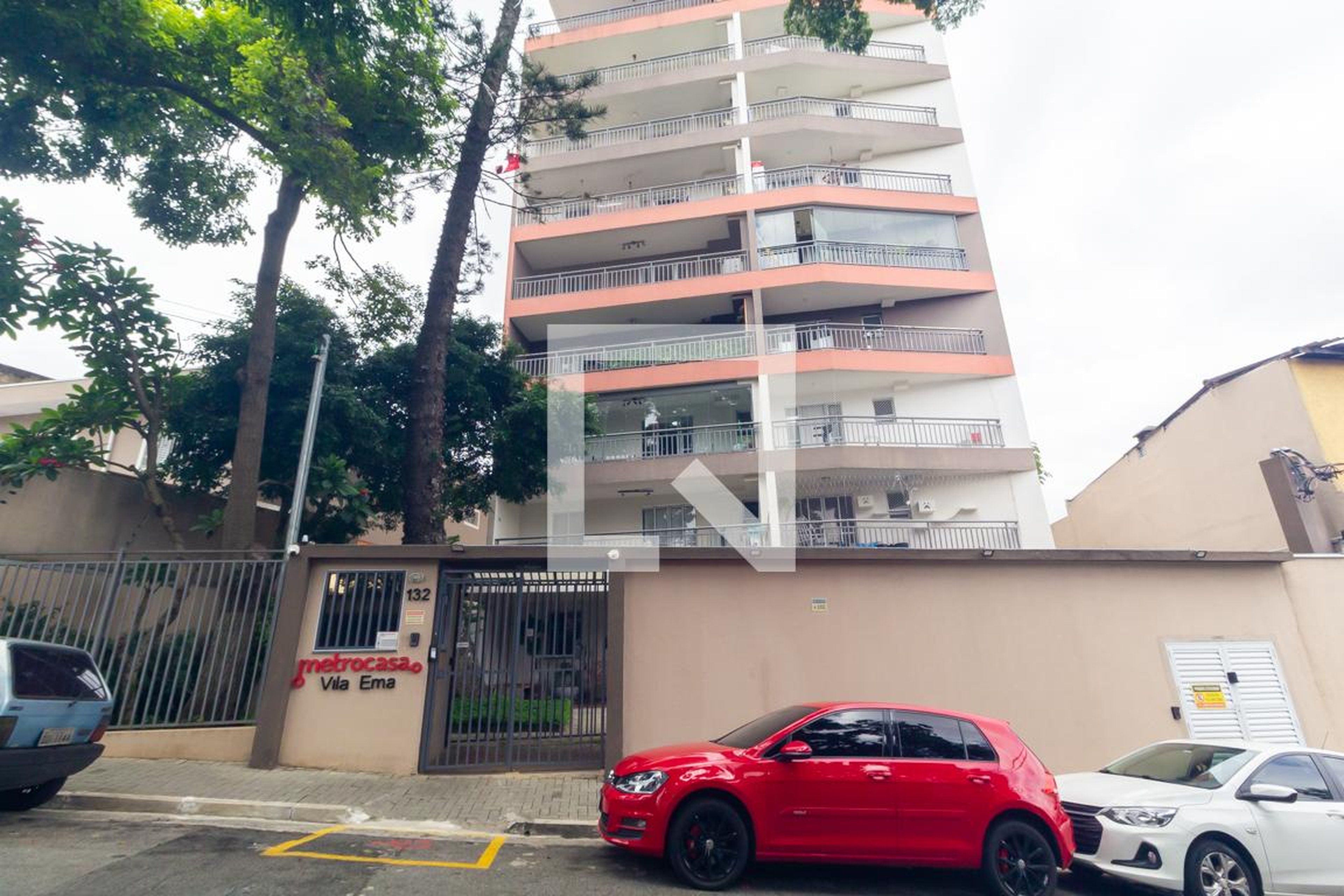 Fachada Condomínio Metrocasa Vila Ema