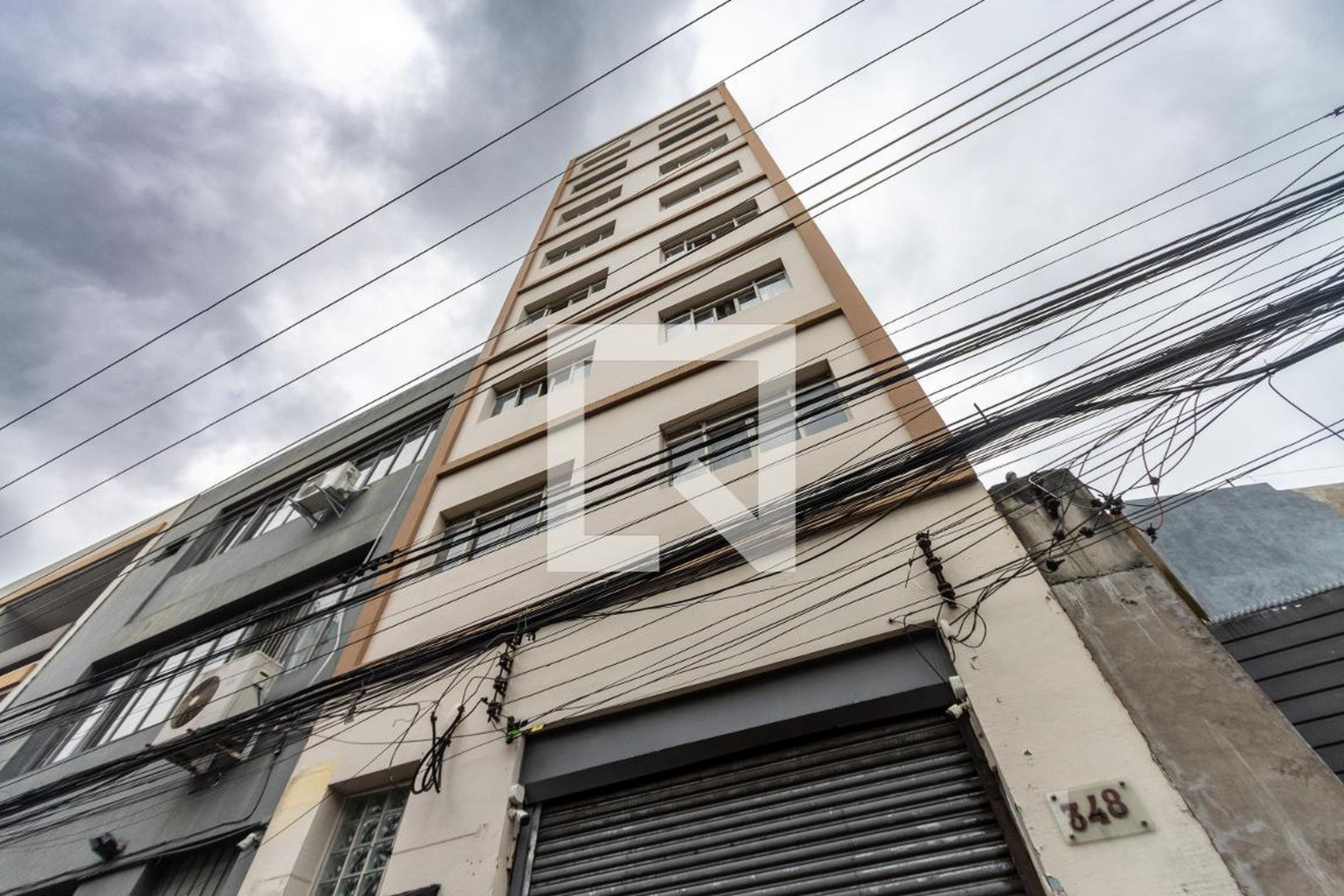 Fachada do Condomínio Edifício Barra do Tibagi