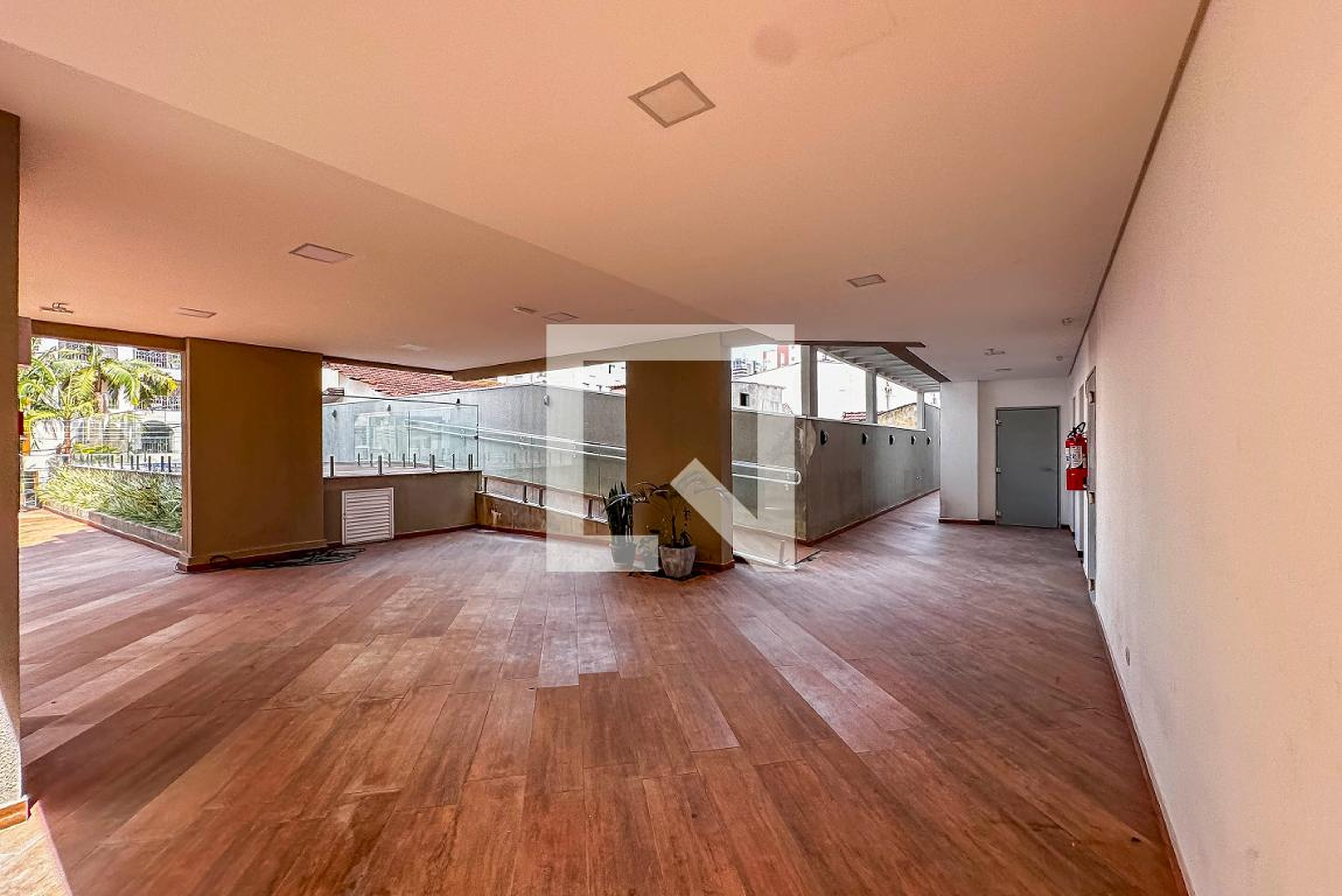 Hall de entrada - Residencial Brickt