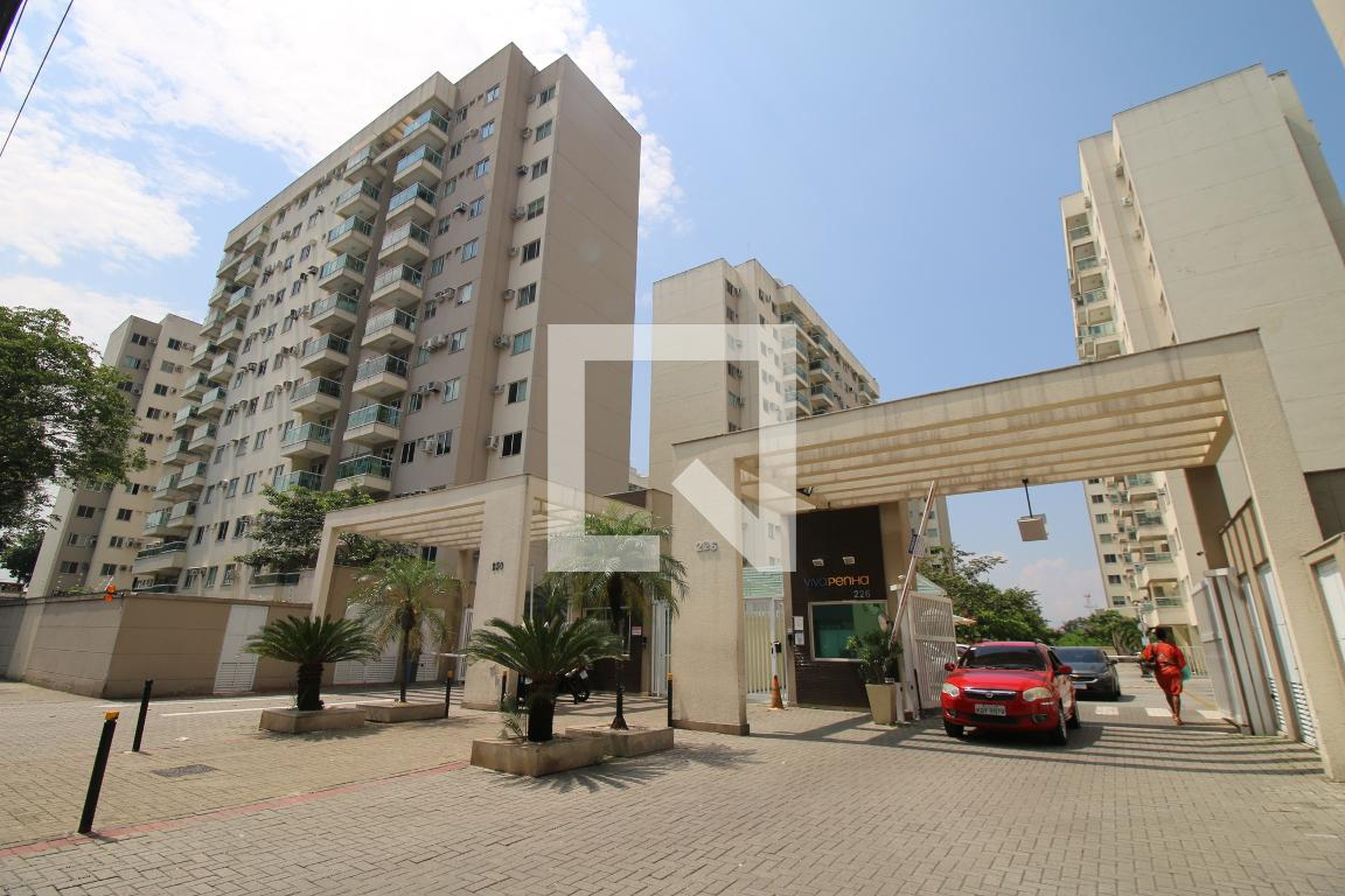 Fachada do Condomínio Condomínio Nova Penha