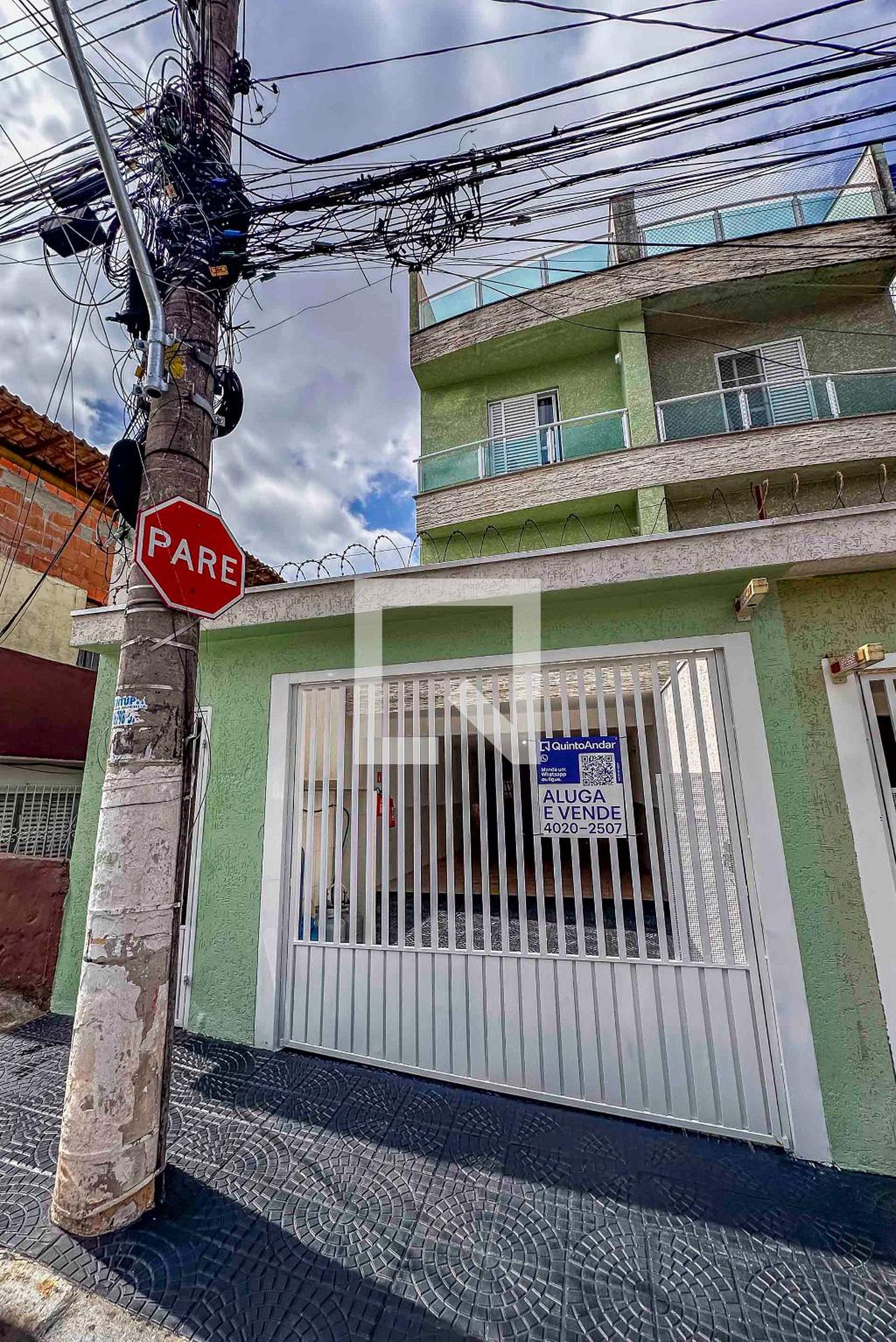 Fachada Condomínio em Rua Marquês de Alegrete, 158