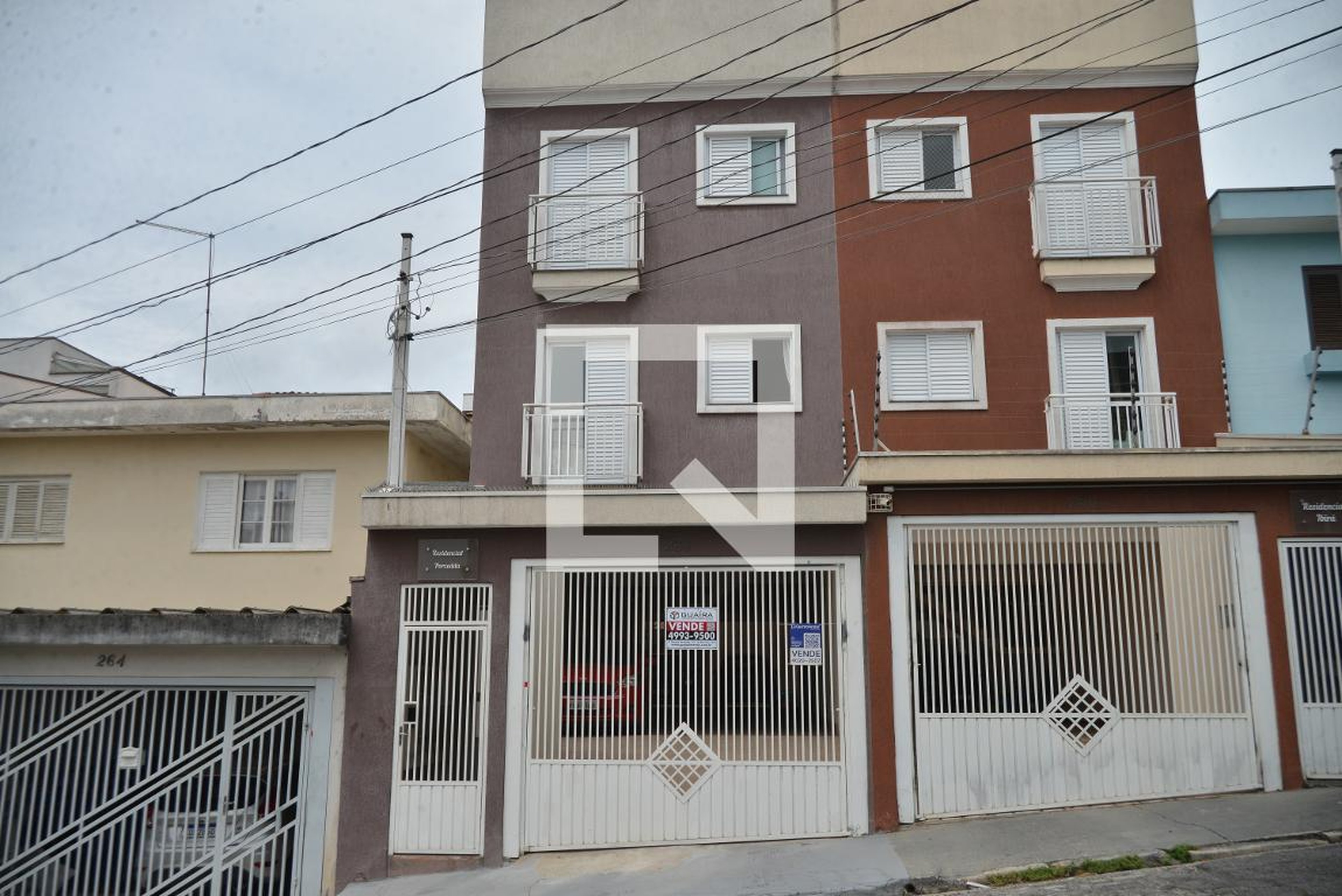 Fachada do Prédio Condomínio em Rua Ibirá, 260
