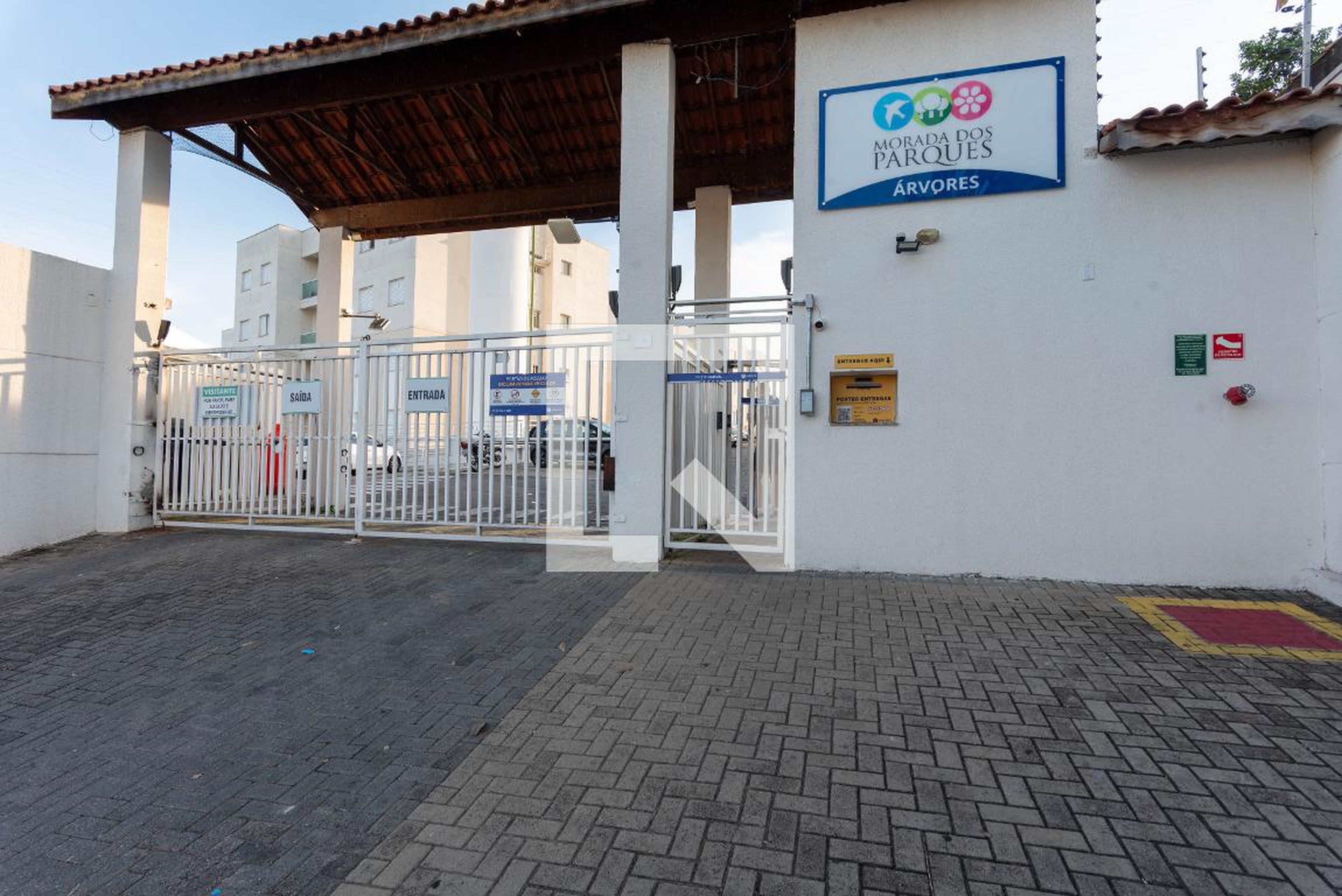 Fachada do Prédio Residencial Parque das Arvores