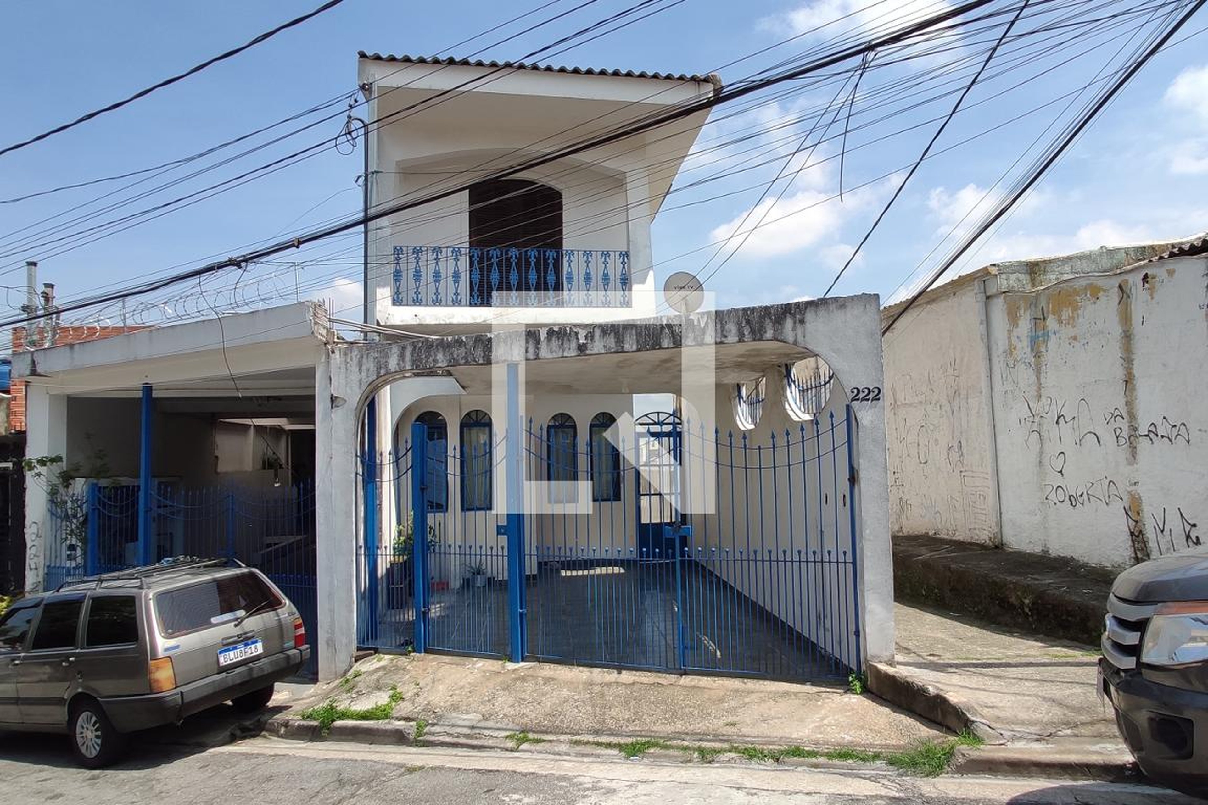 Fachada Condomínio em Rua Antônio Cubas, 222