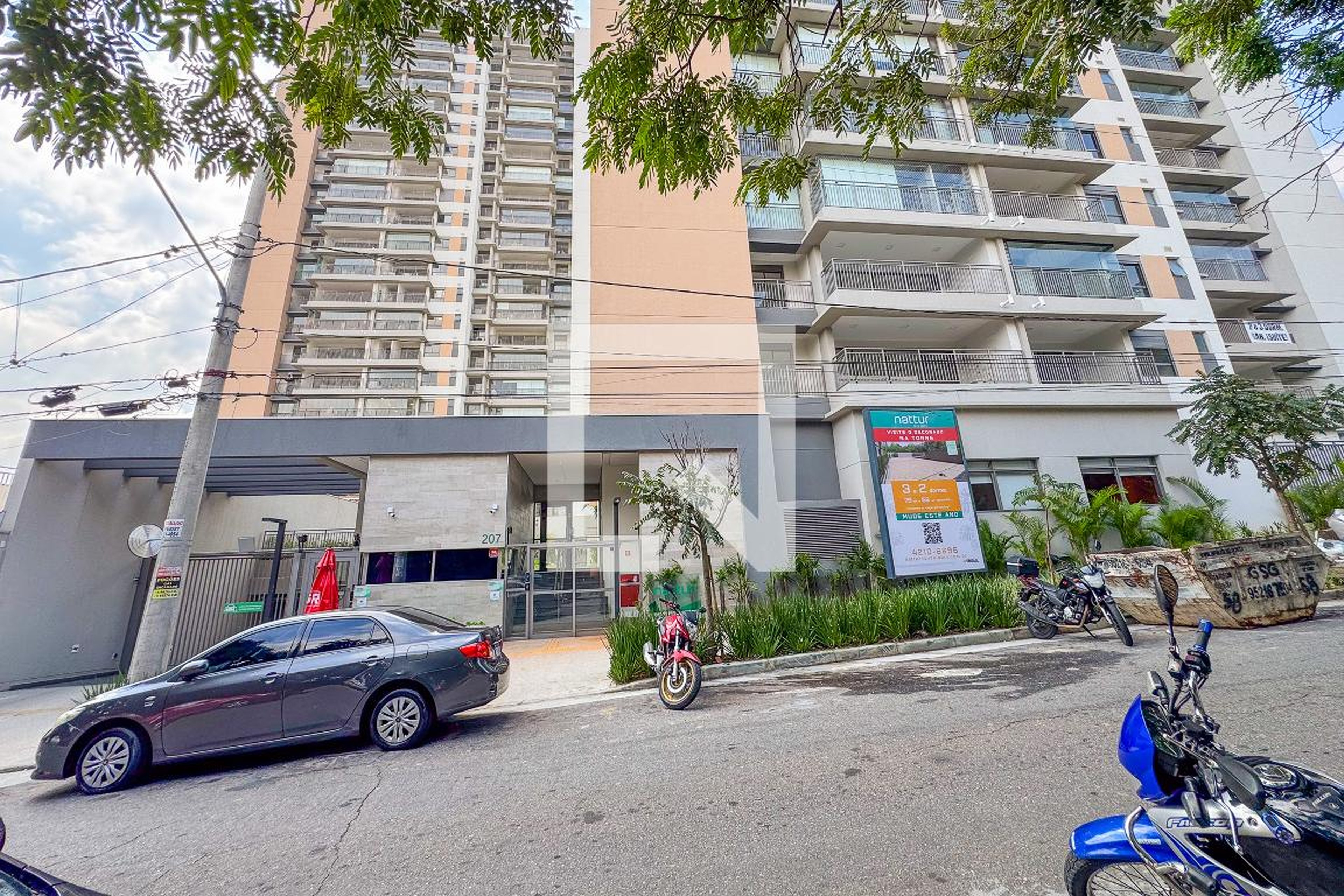 Fachada Condomínio Nattur Nova Klabin