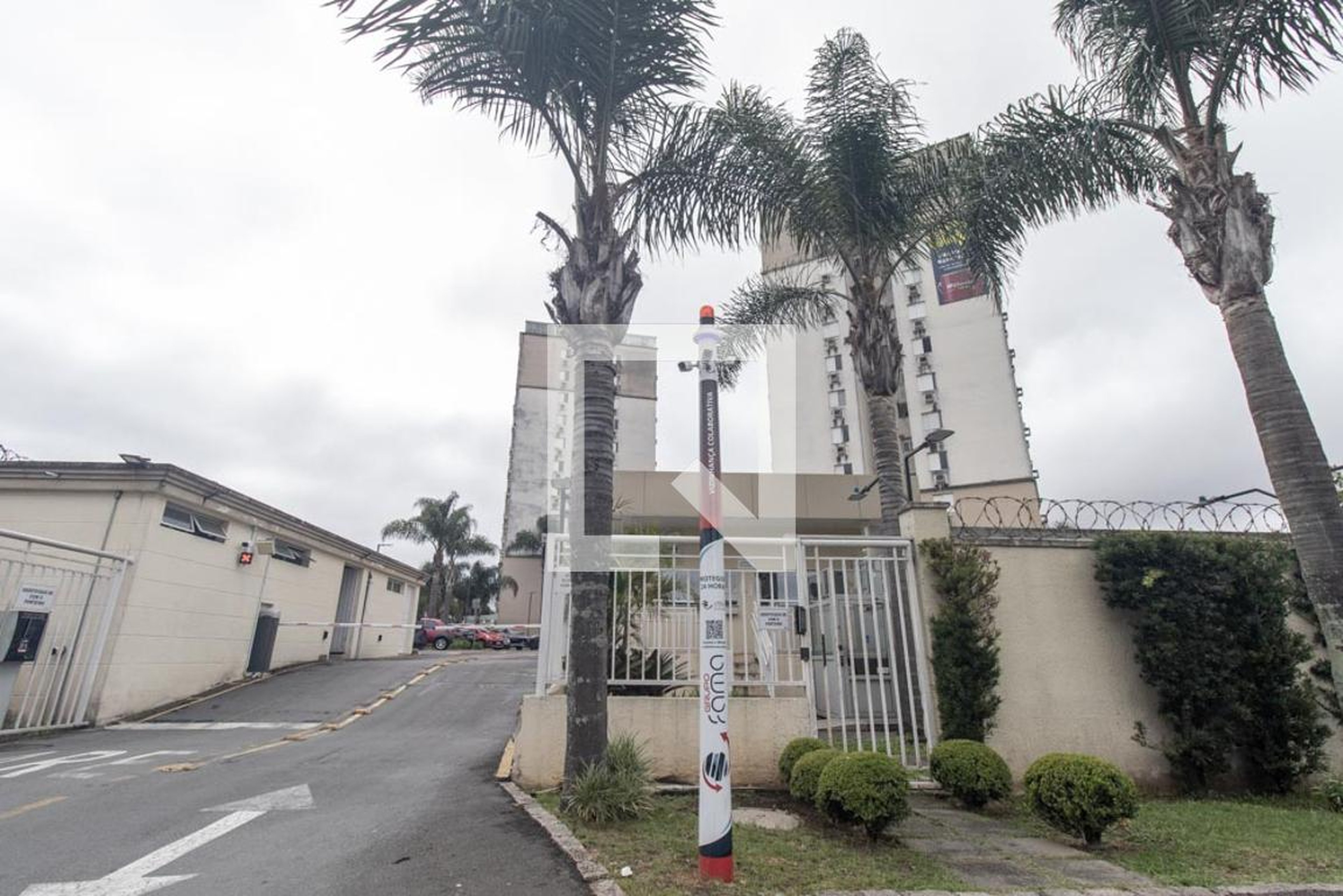 Fachada do Condomínio Condomínio Parque Arvoredo Residencial Clube