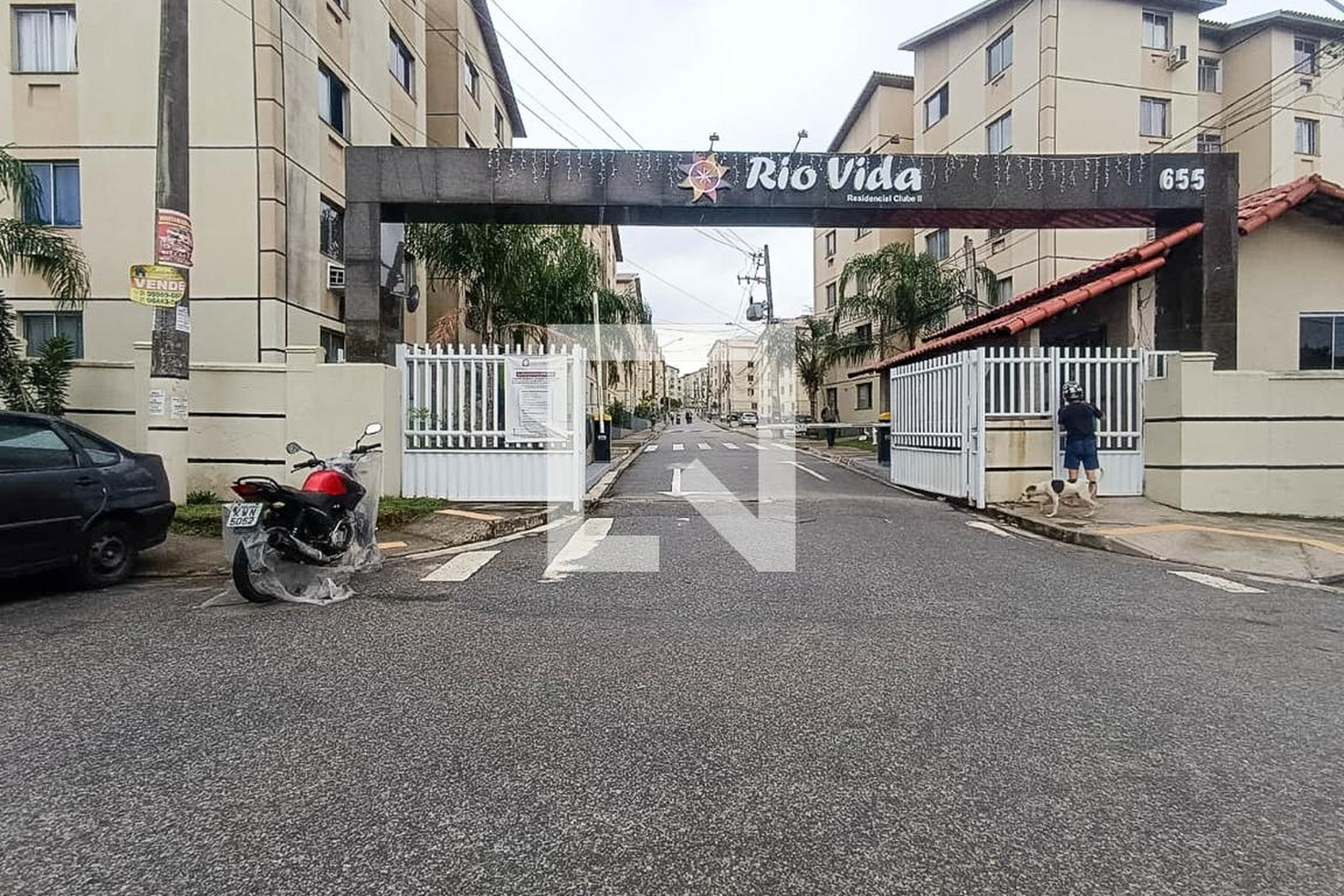 Fachada do Condomínio Condomínio Rio Vida  Residencial Clube 2