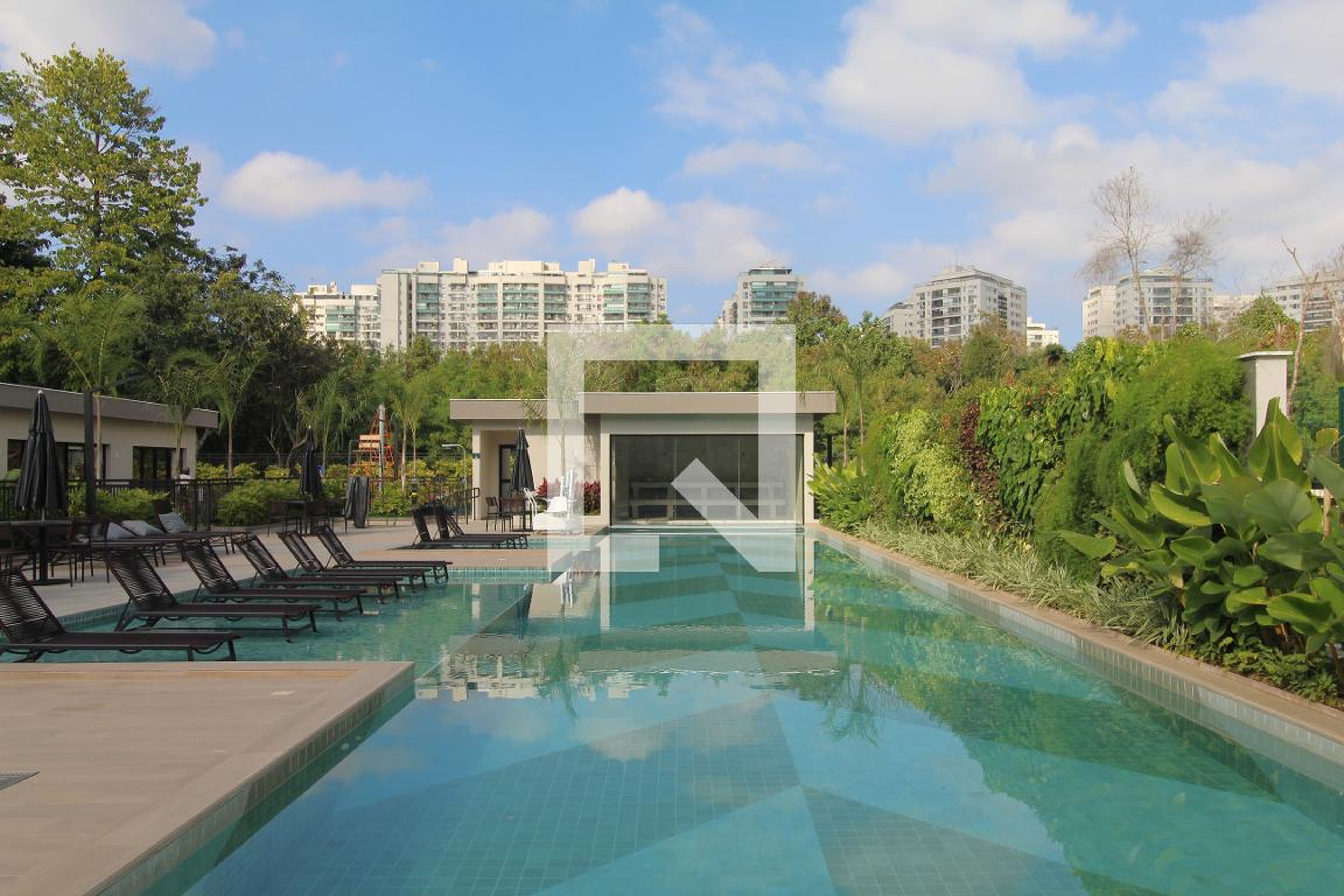 Piscina - Living Parque Jardim Jasmim
