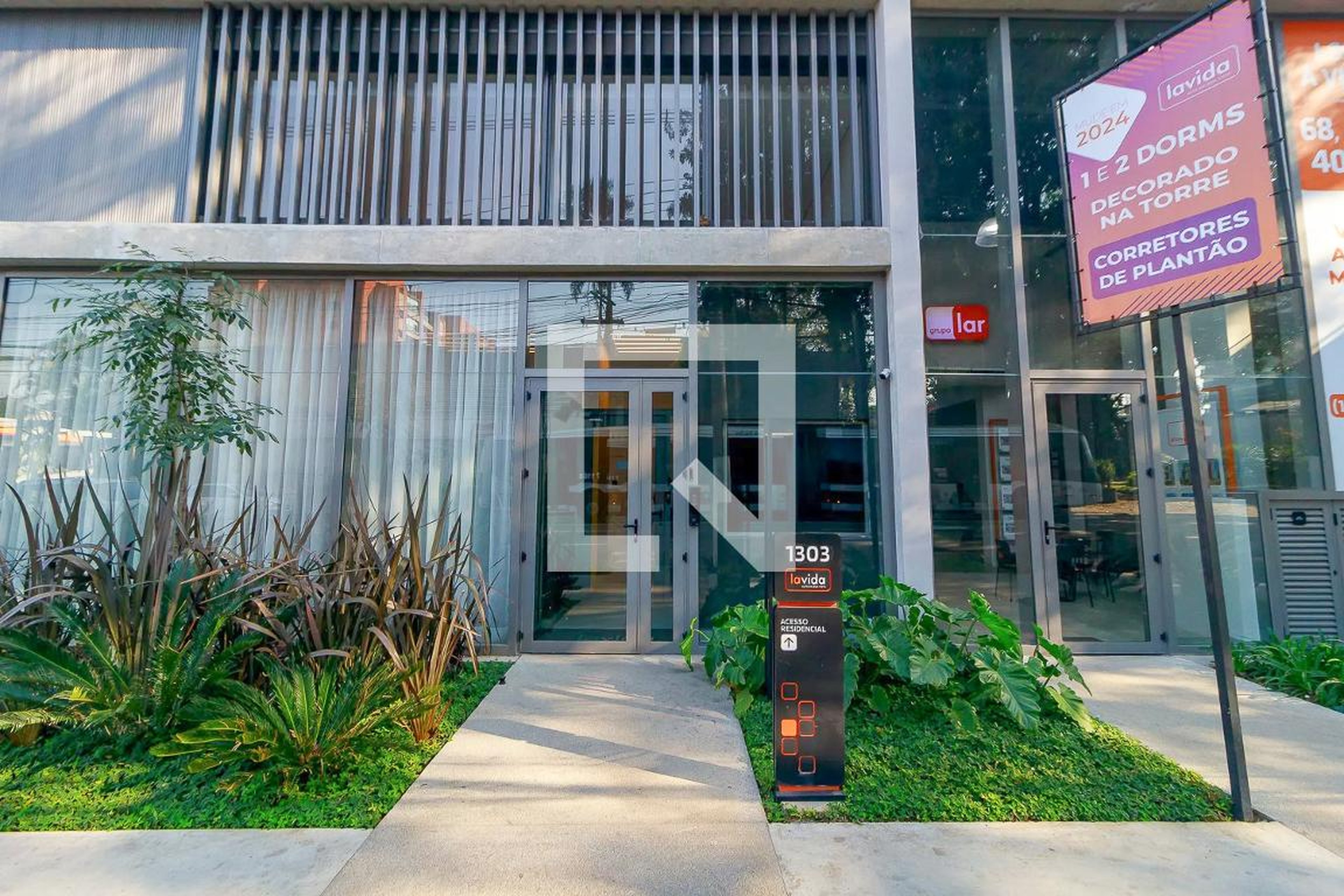 Fachada Condomínio La Vida Alto da Boa Vista