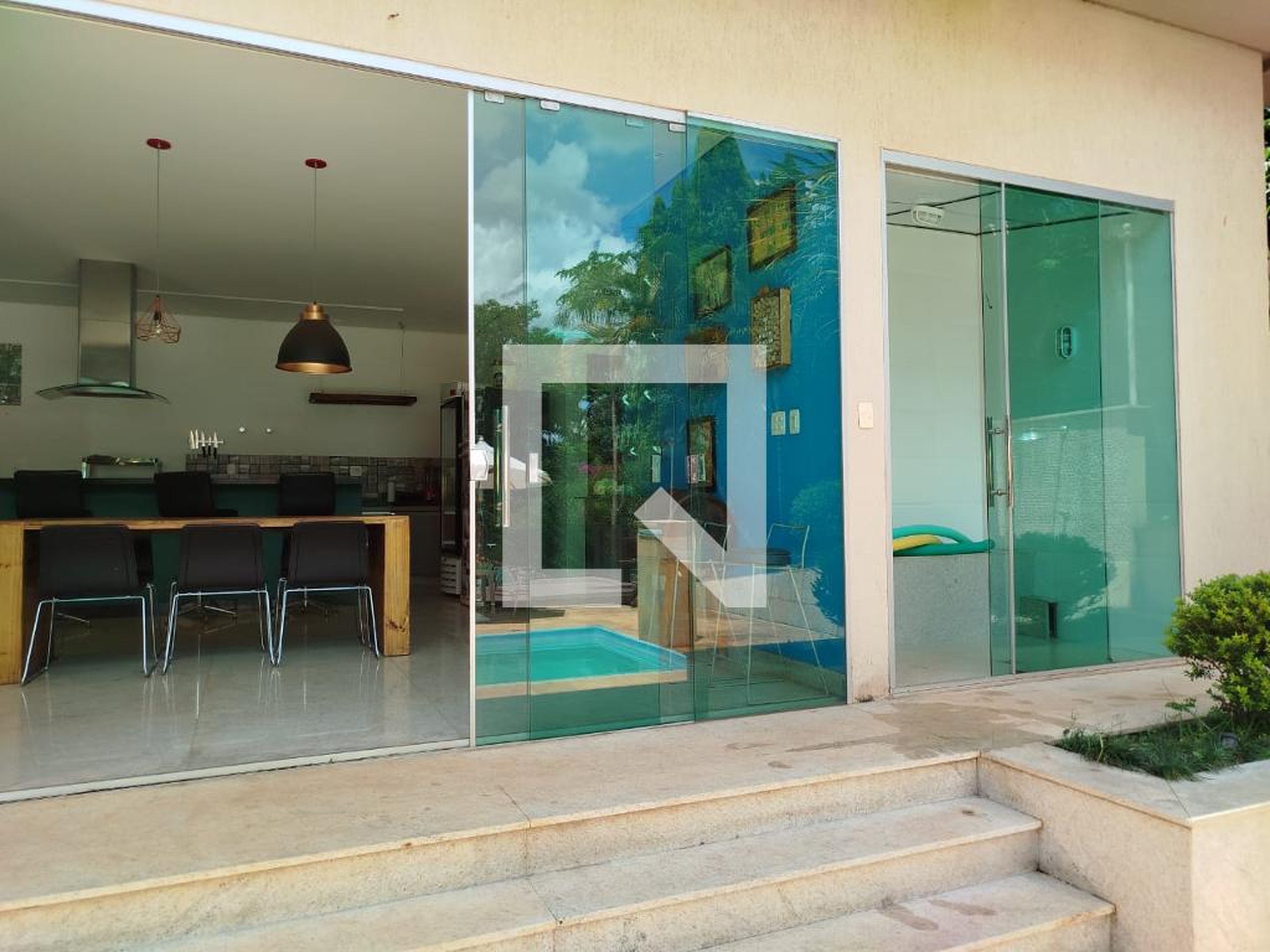 Piscina Condomínio em Alameda das Timbaúbas, 60