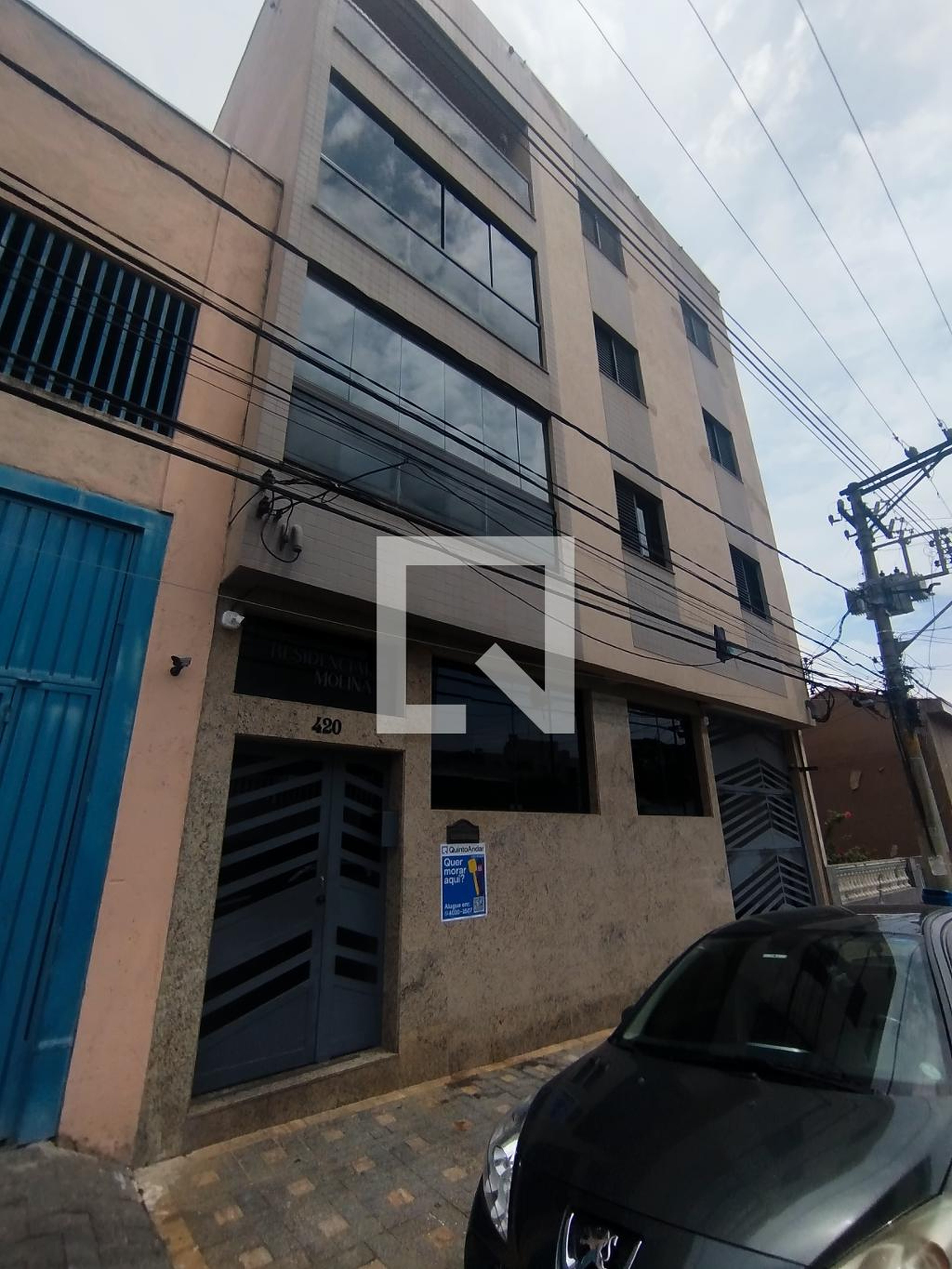 Fachada Condomínio em Rua Tibagi, 420