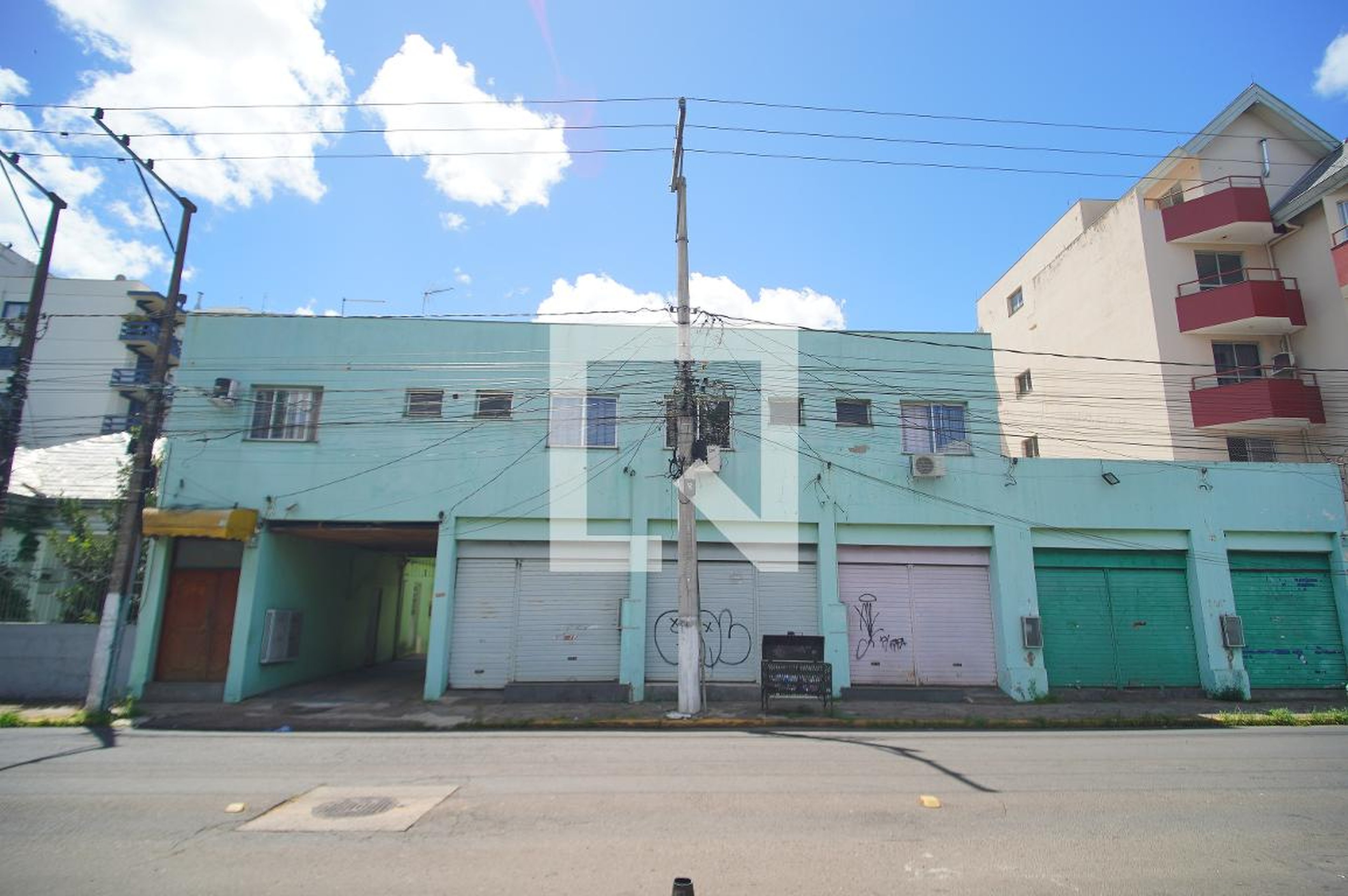 Fachada Condomínio em Rua Bento Gonçalves, 1220