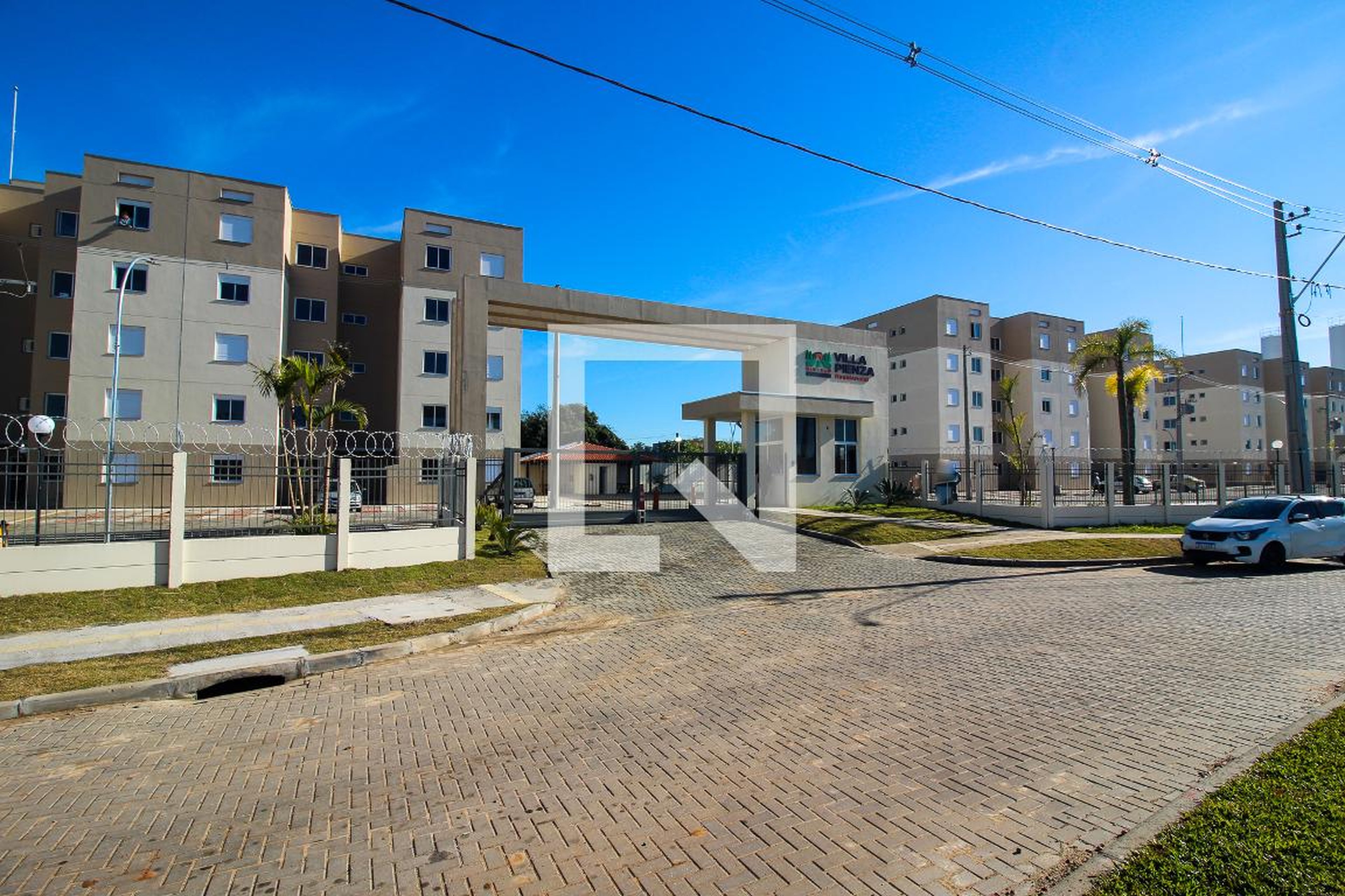 Fachada do condomínio Residencial Villa Pienza