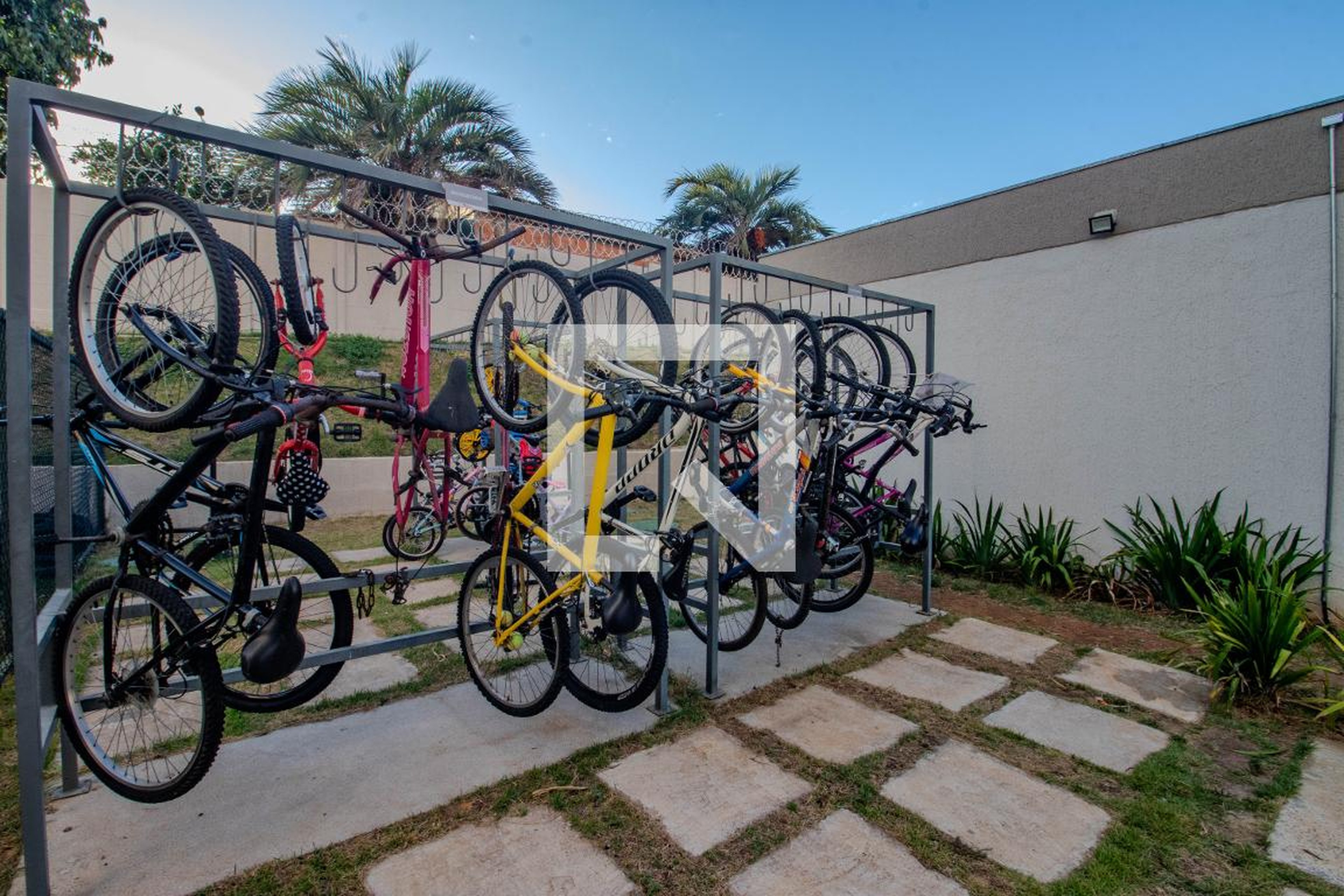 Bicicletário - Quinta do Lago Maggiore  Construtora Tenda