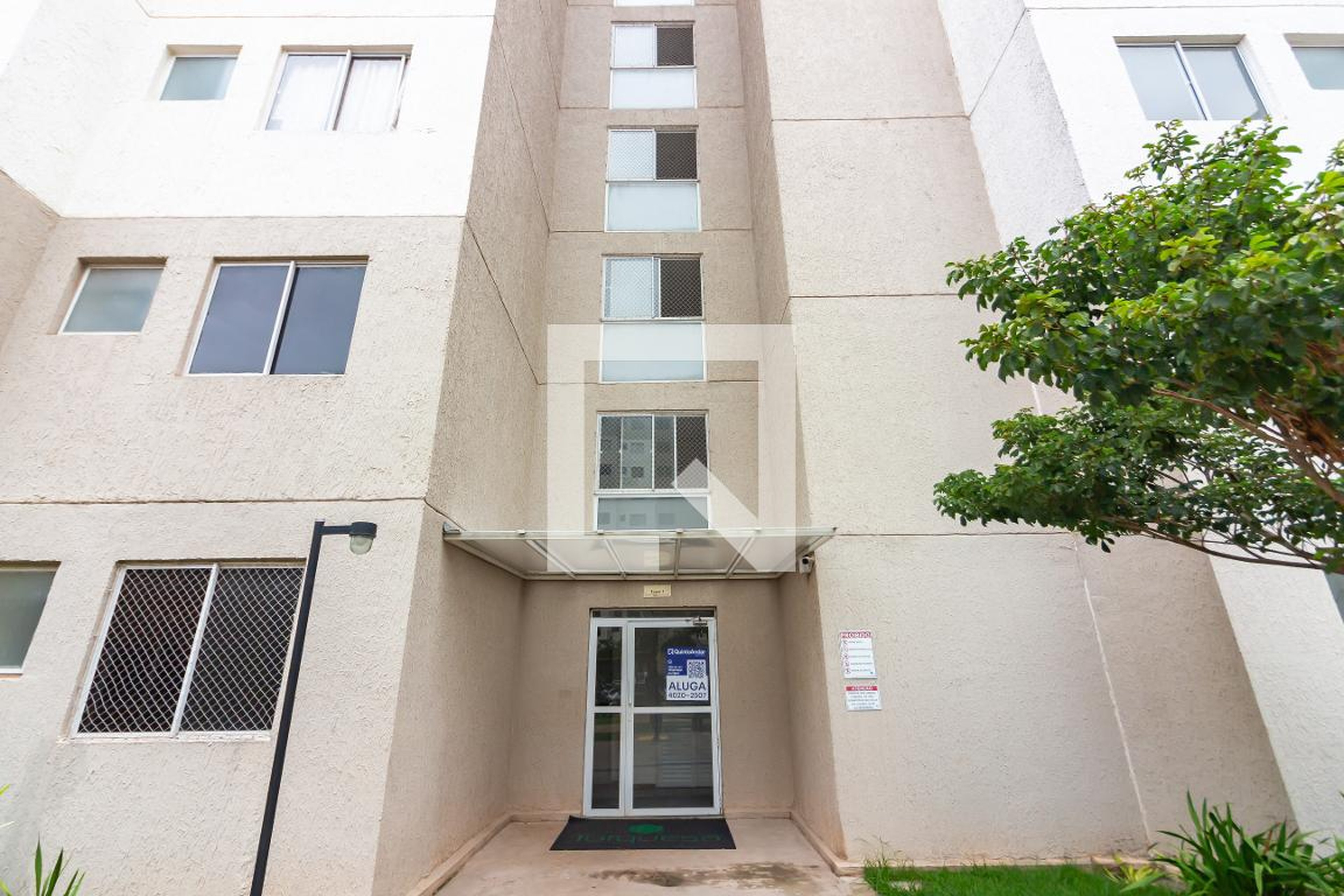 Fachada Residencial Turquesa