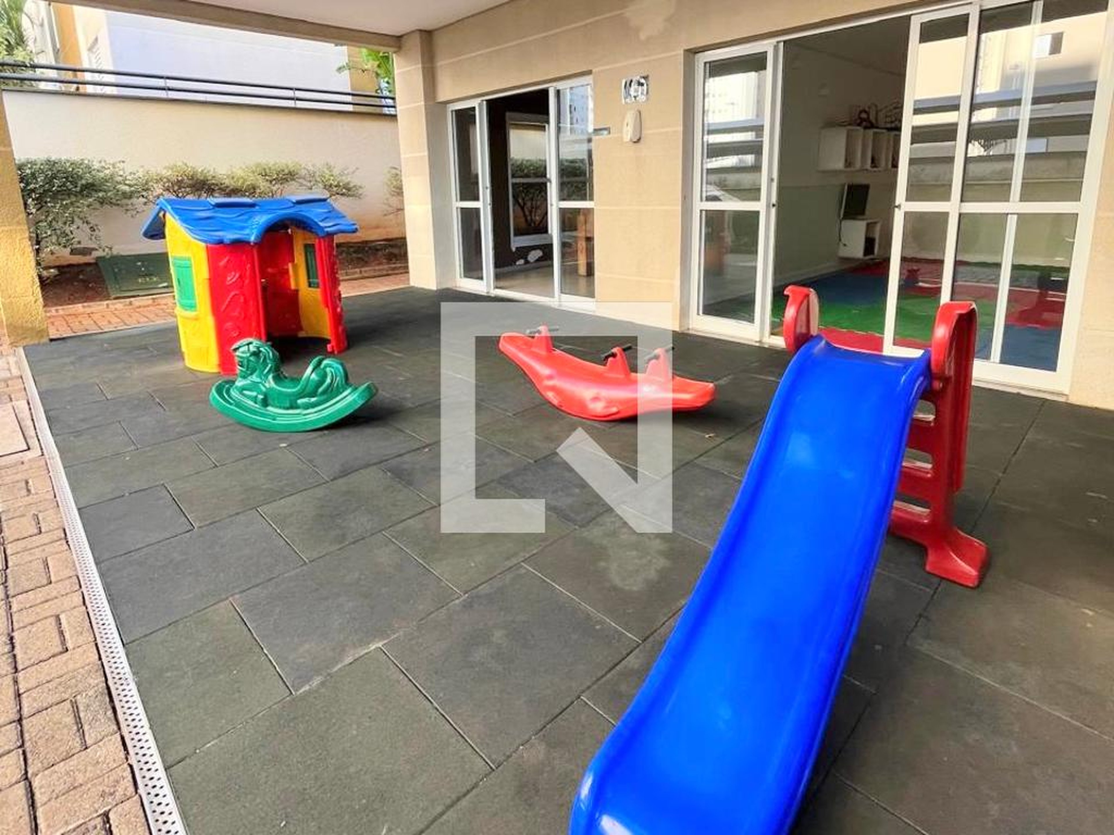 Área externa Condomínio Fatto Mansões