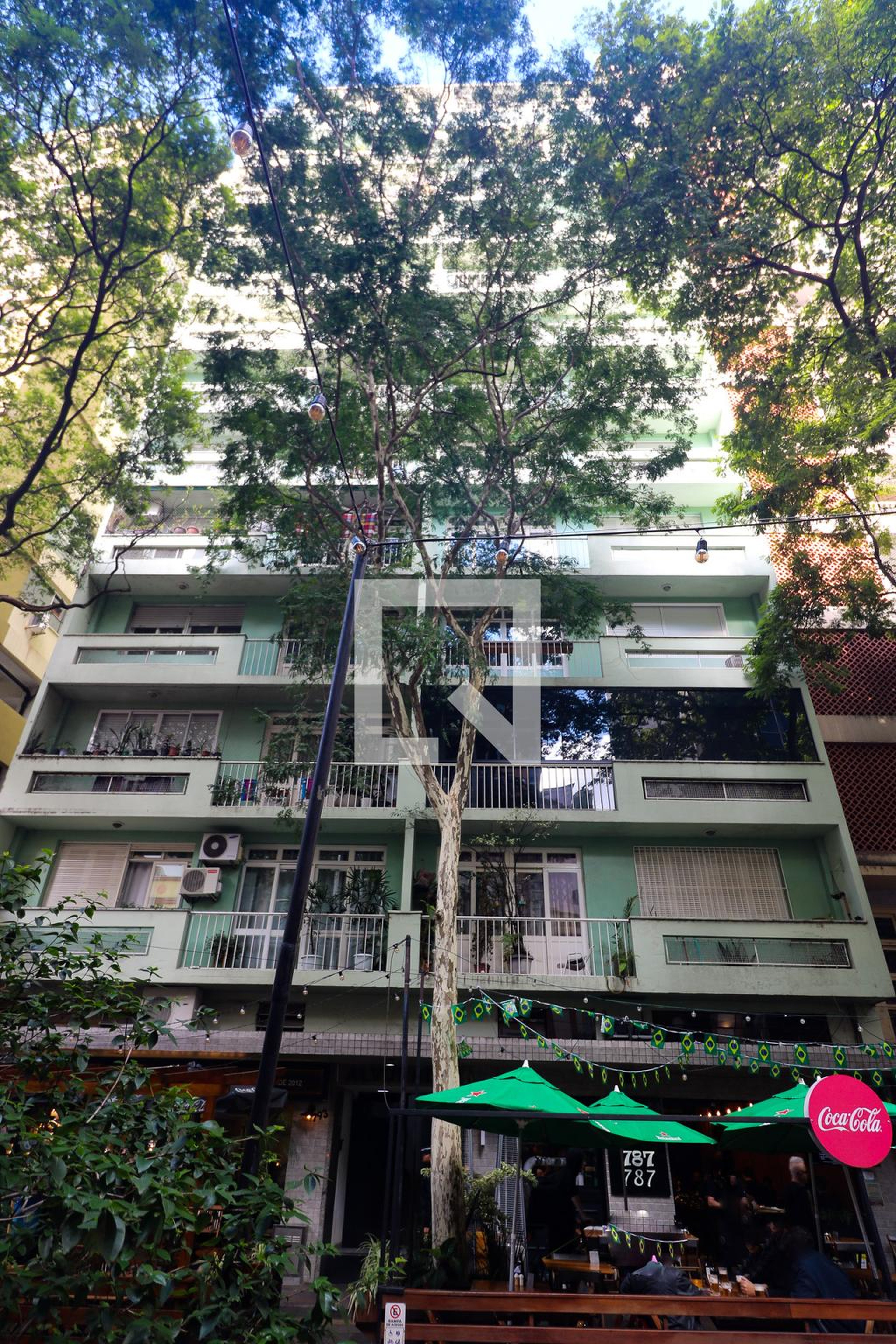 Fachada do Prédio Edifício Alvorada