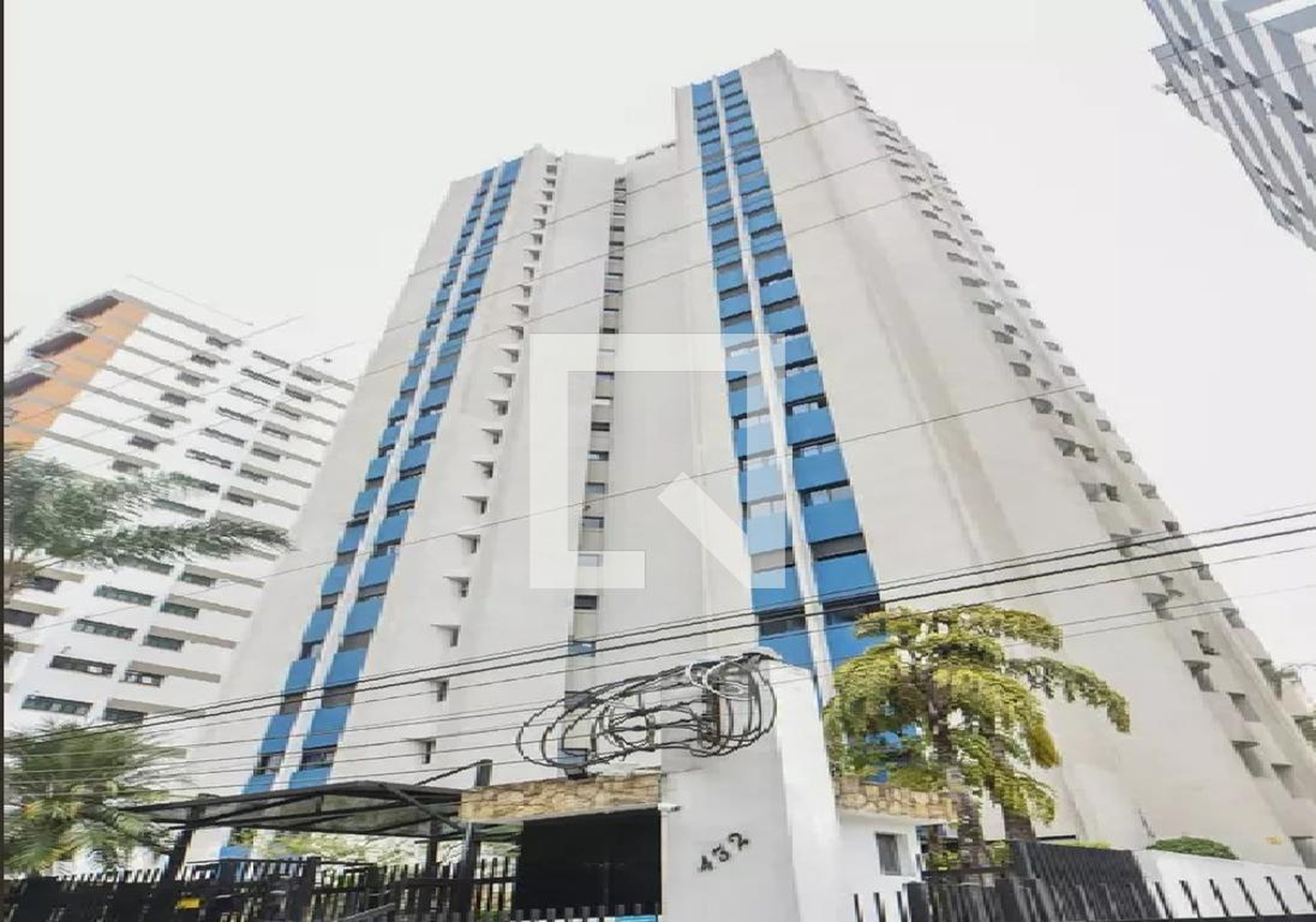 Fachada do Prédio Edifício Blue Star