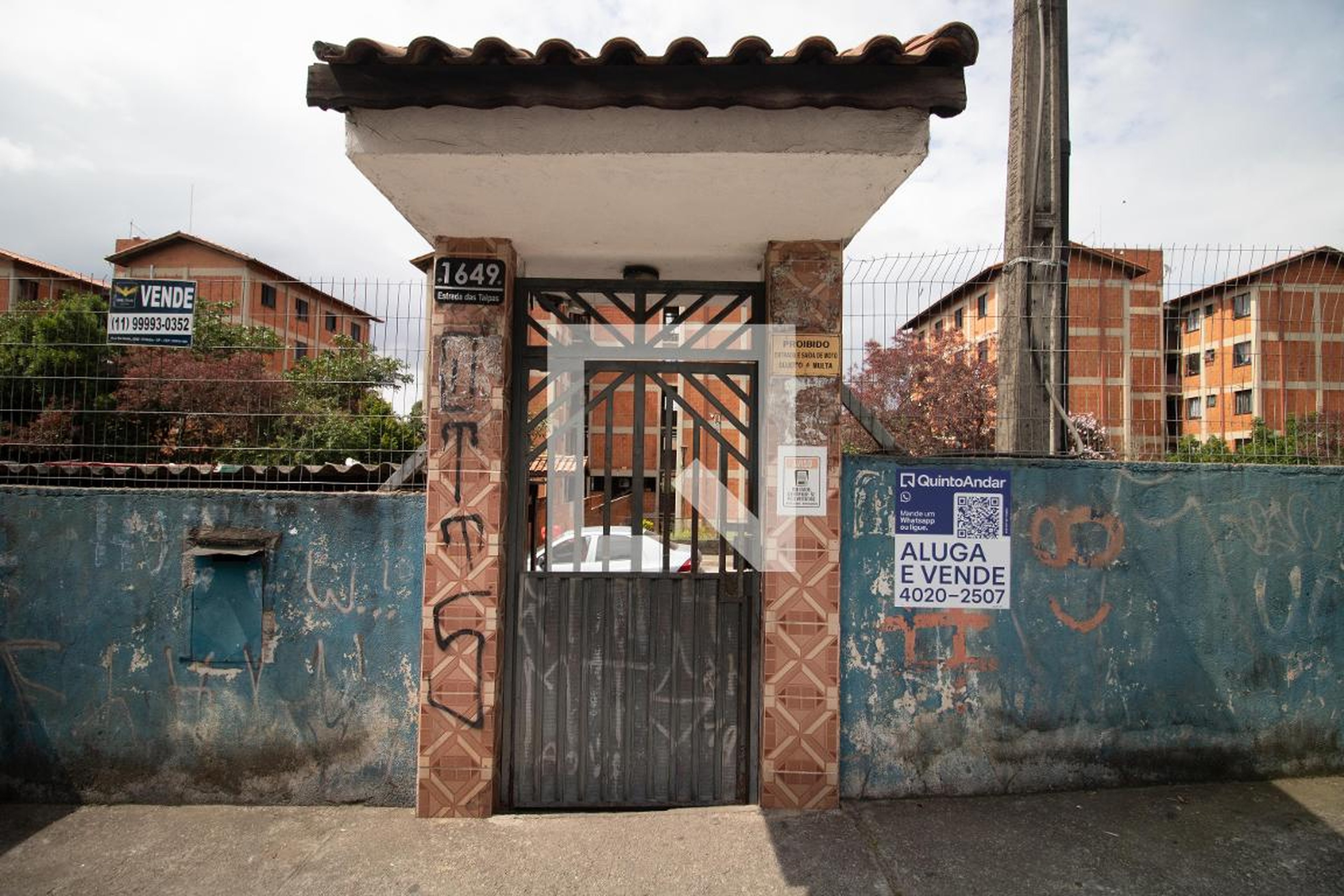 FACHADA Condomínio em Estrada das Taipas, 1649