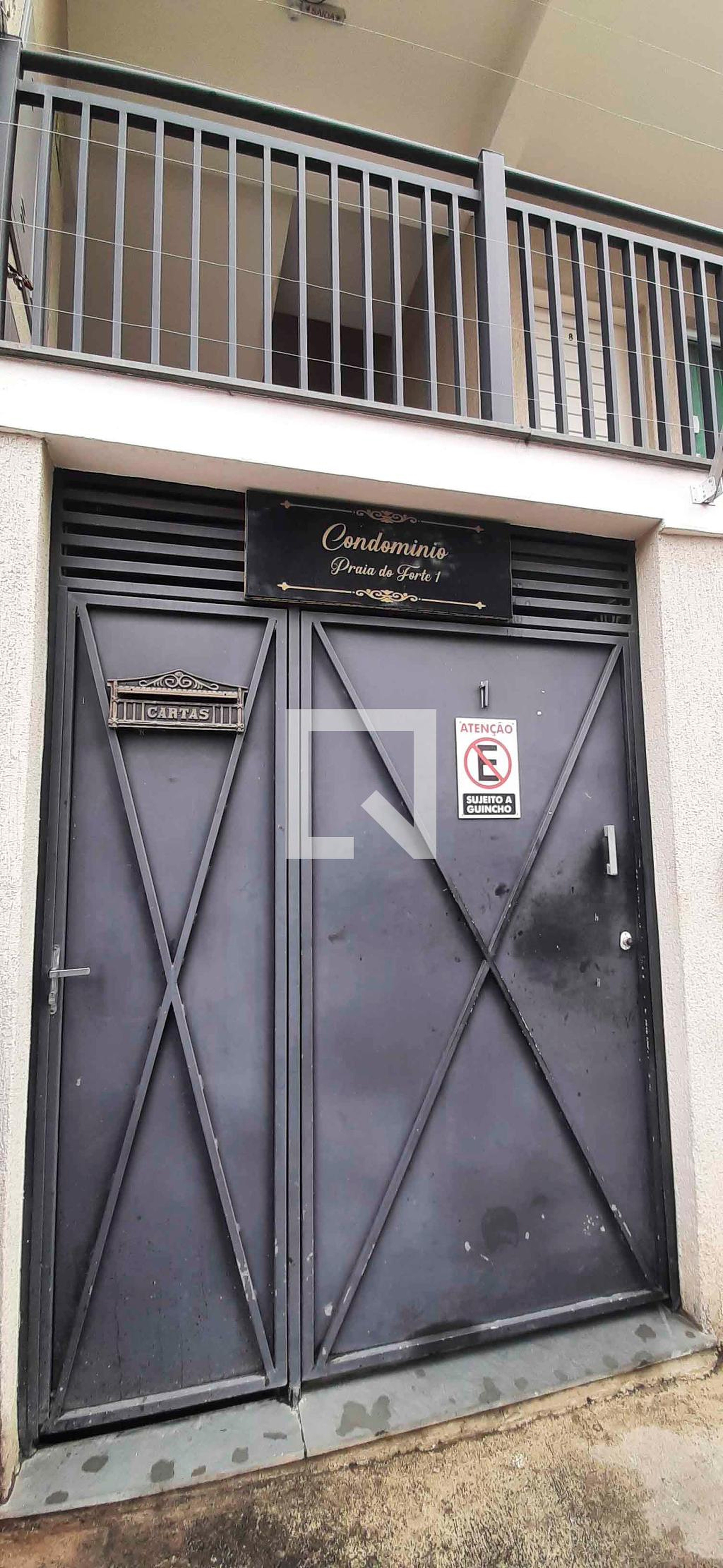 Fachada do Condomínio Condomínio em Rua Luíza Ribeiro dos Santos, 1