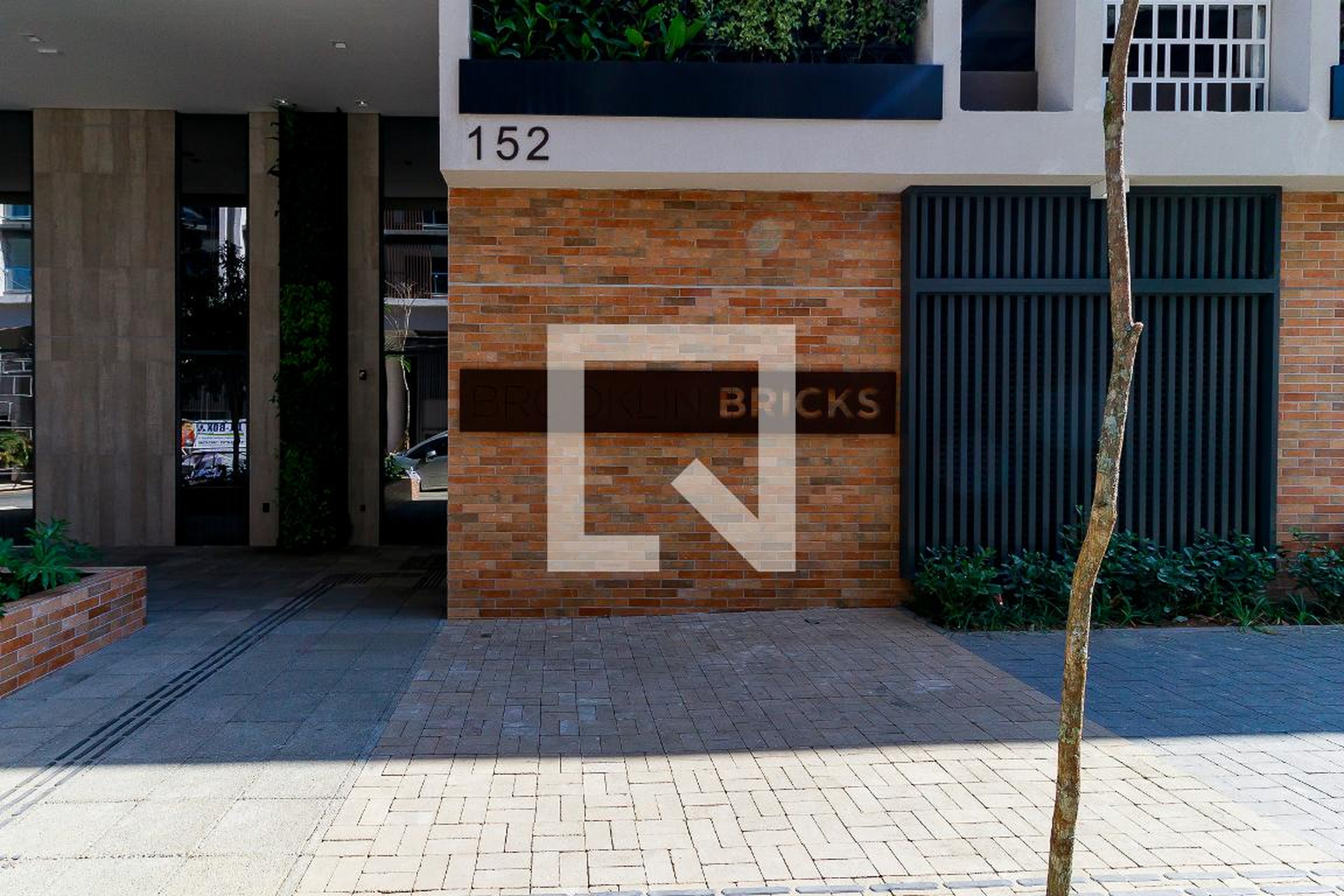 Fachada Condomínio Brooklin Bricks - TEGRA