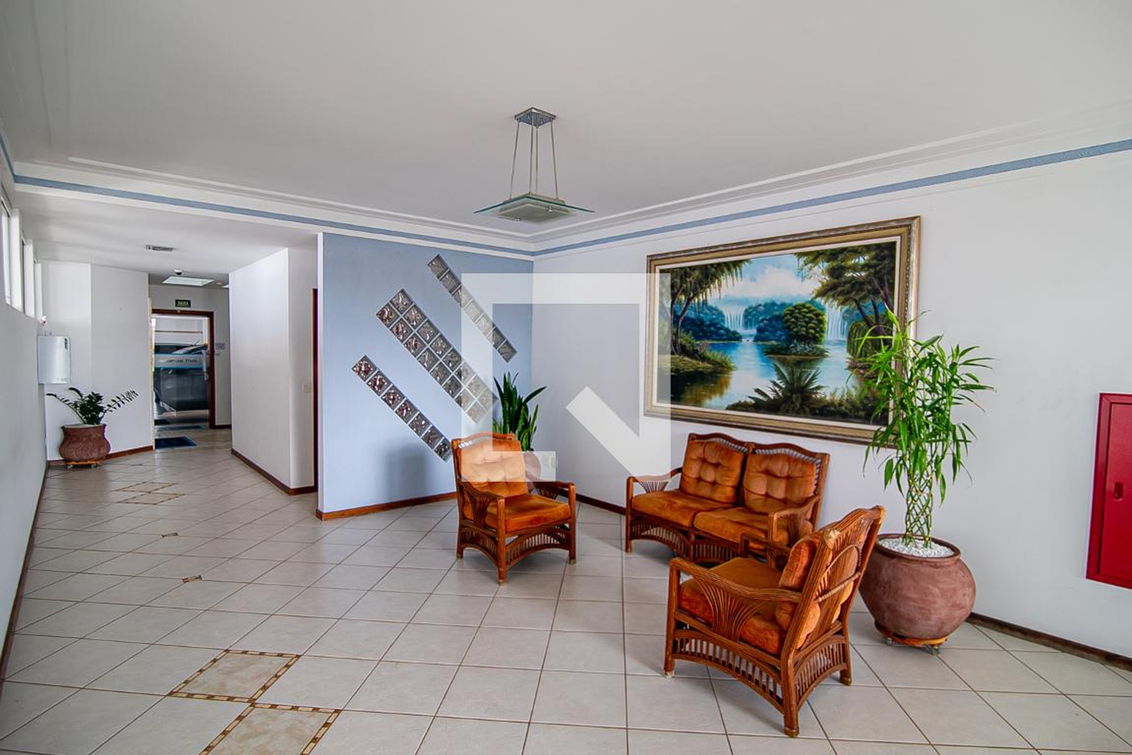 Hall social - Residencial Thais