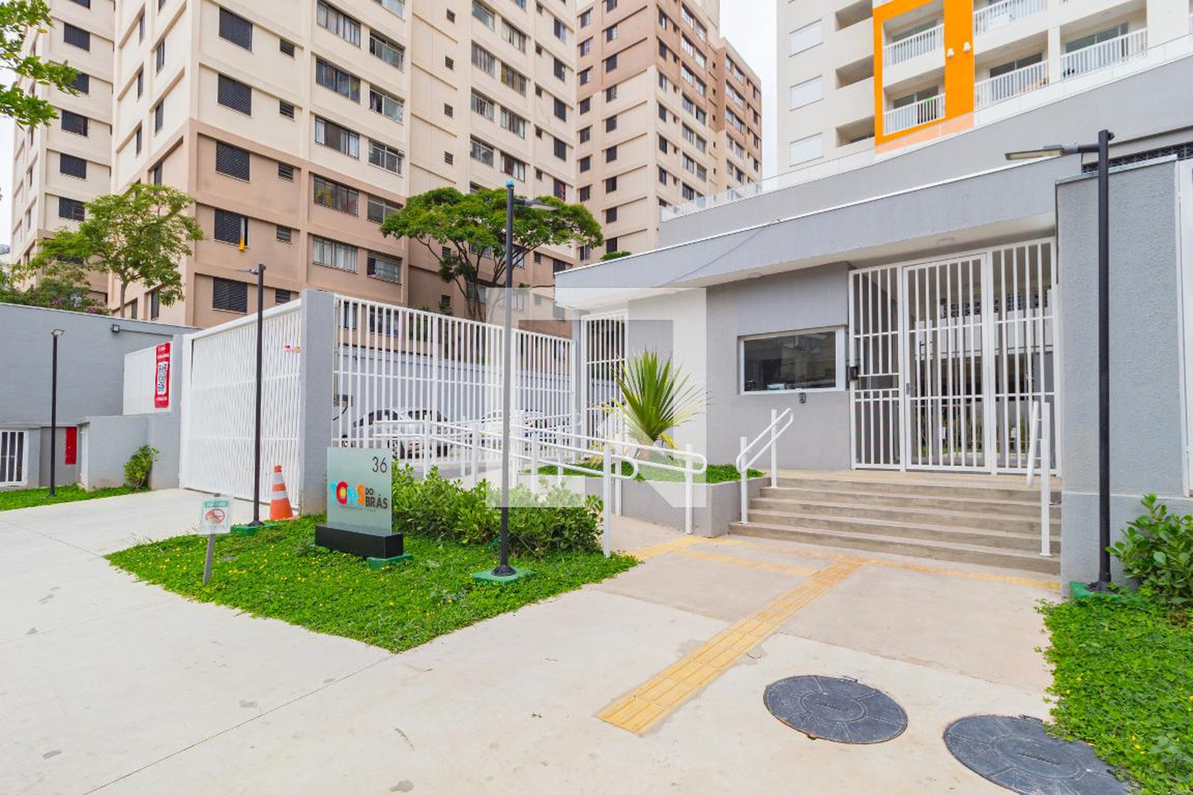 Fachada Condomínio Tons do Brás Residencial Clube