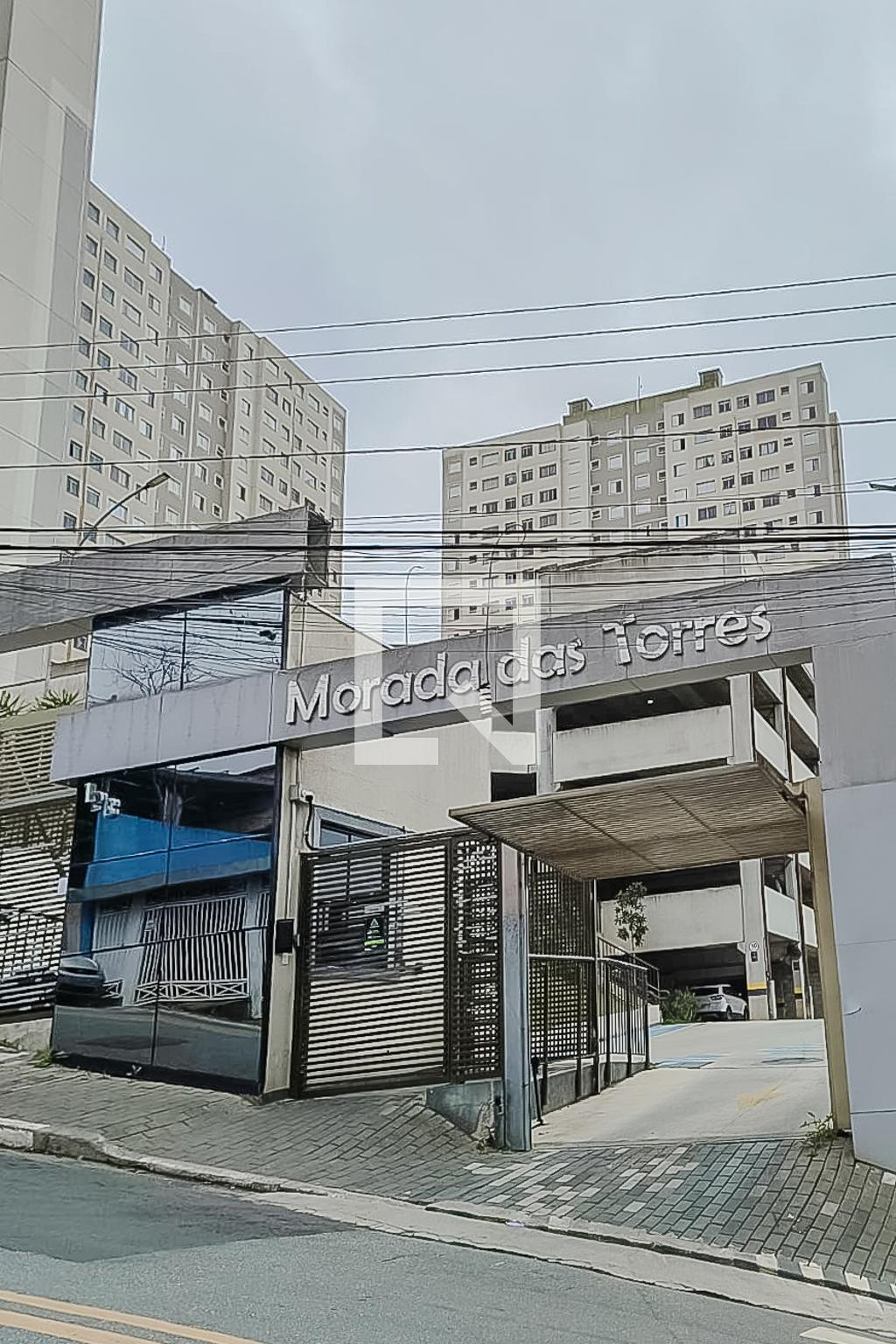Fachada do condomínio Residencial Morada das Torres