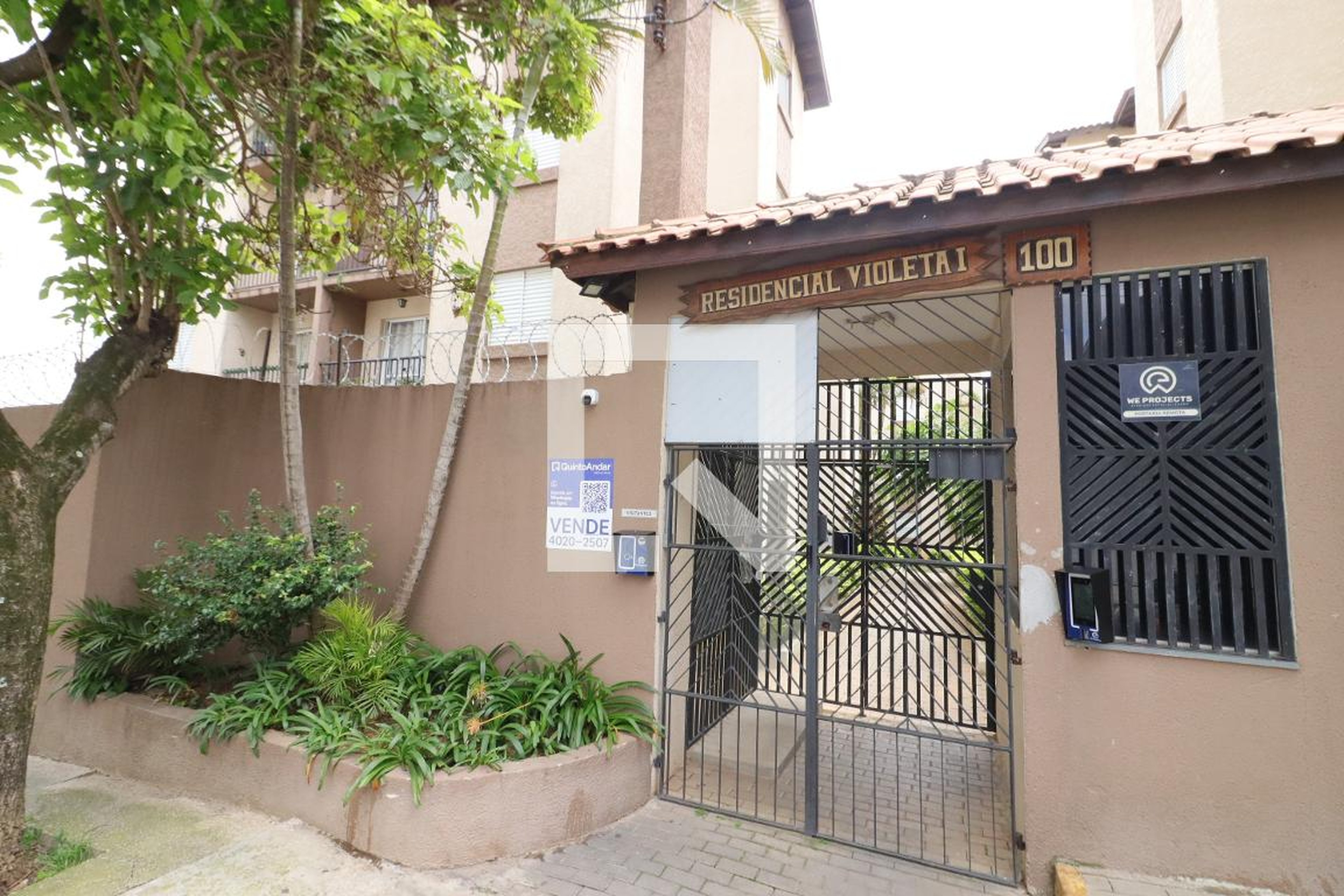 Fachada Condomínio Recanto das Violetas I