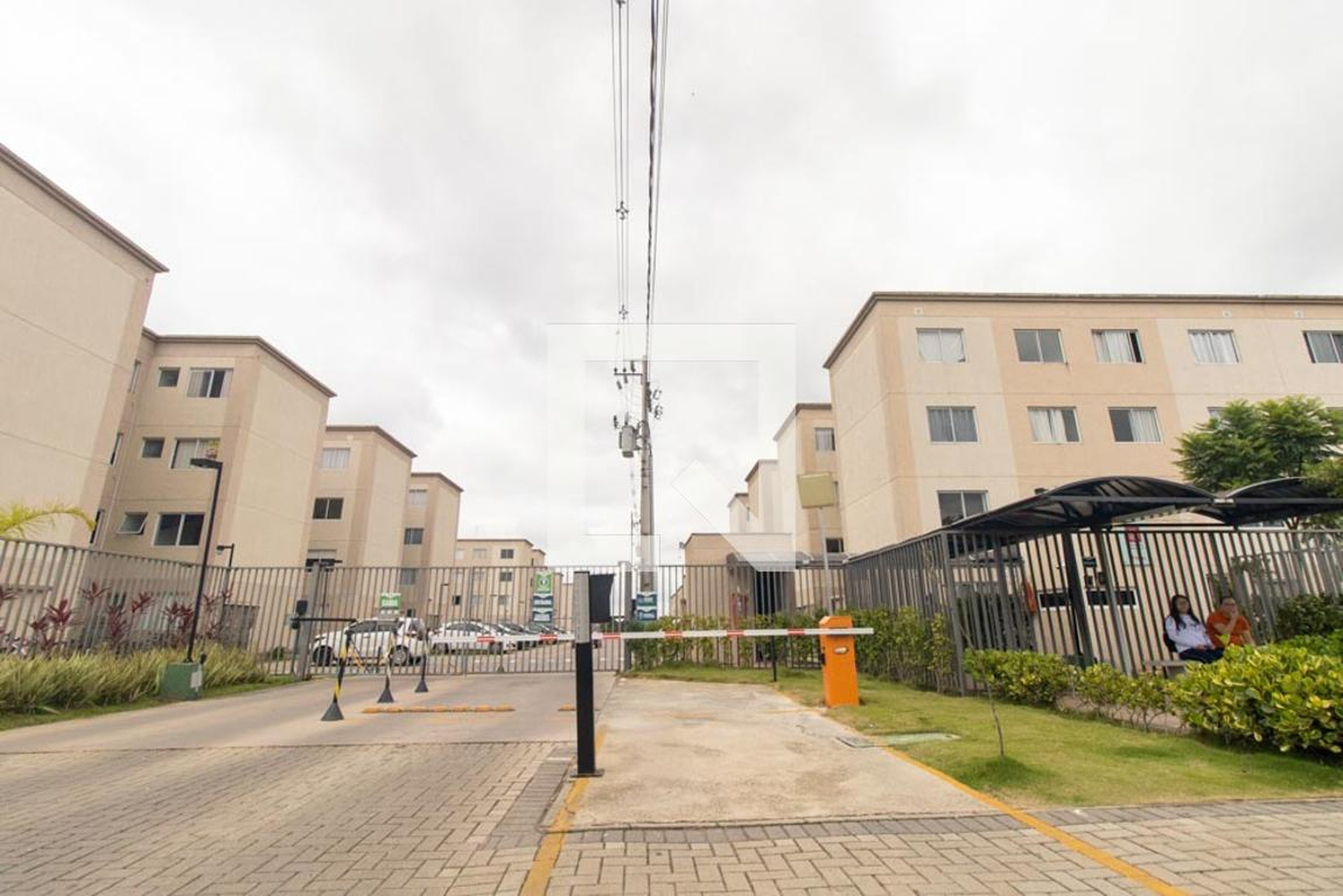 Fachada do Condomínio Condomínio chácara das parreiras