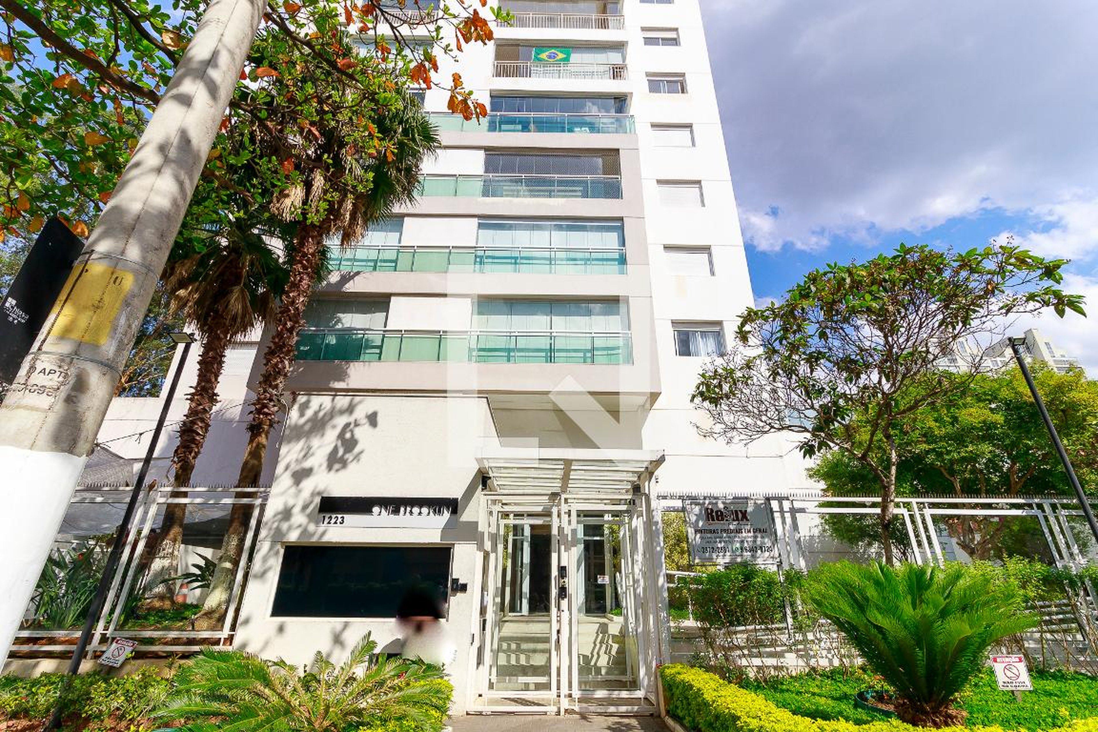 Fachada Condomínio One brooklin