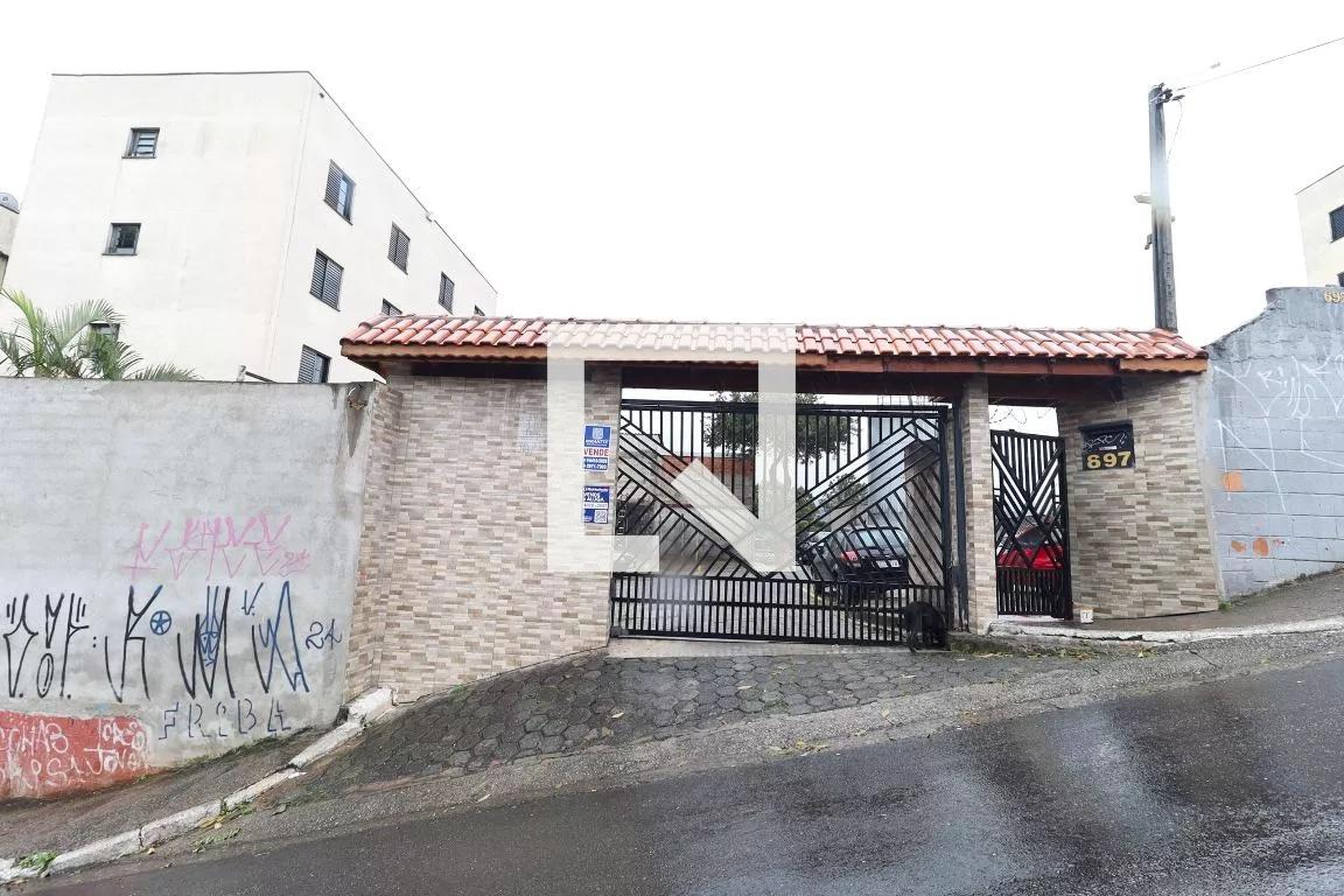 Fachada Condomínio em Rua Antônio da Franca e Horta, 267