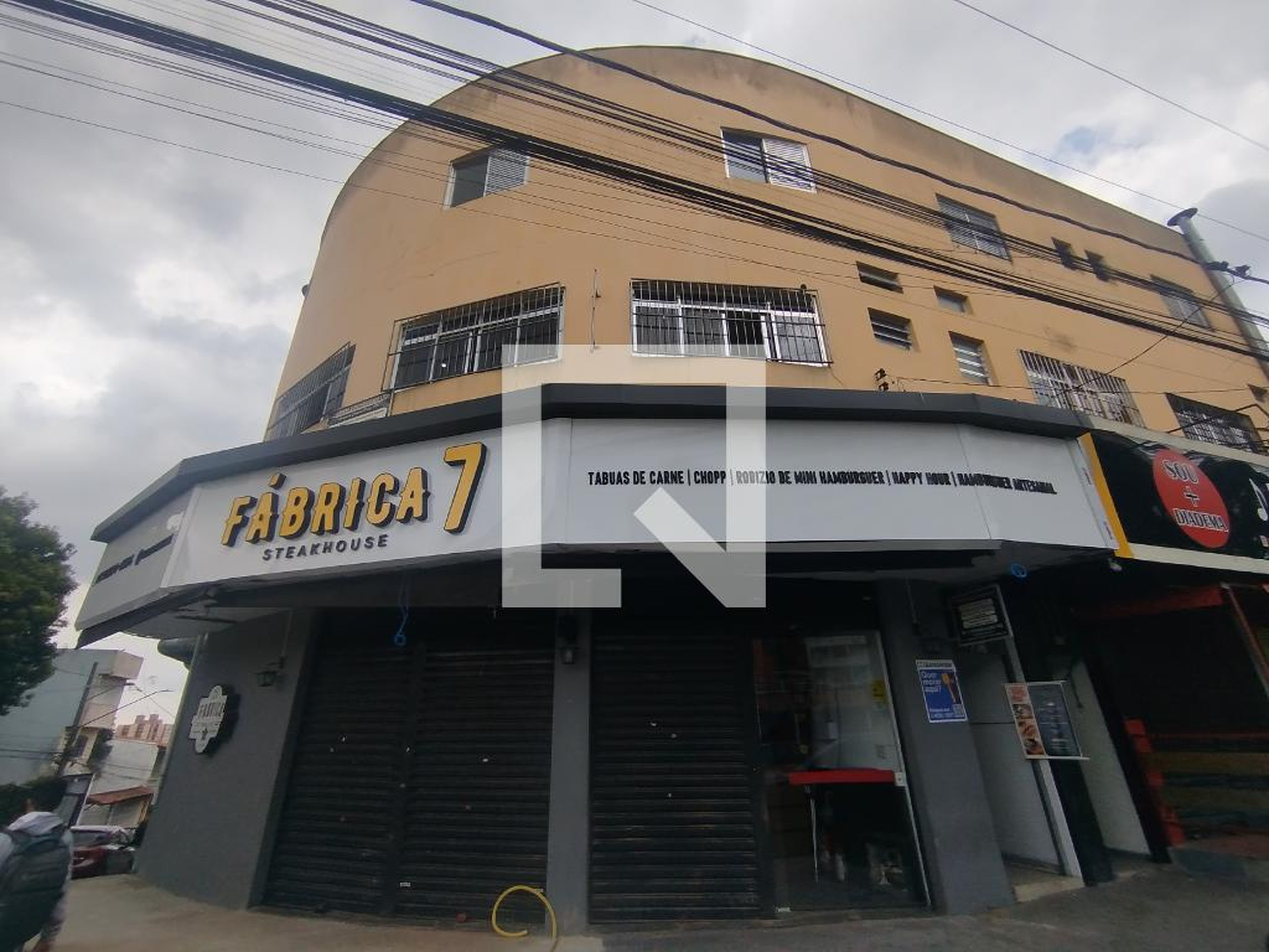 Fachada Condomínio em Avenida Sete de Setembro, 736