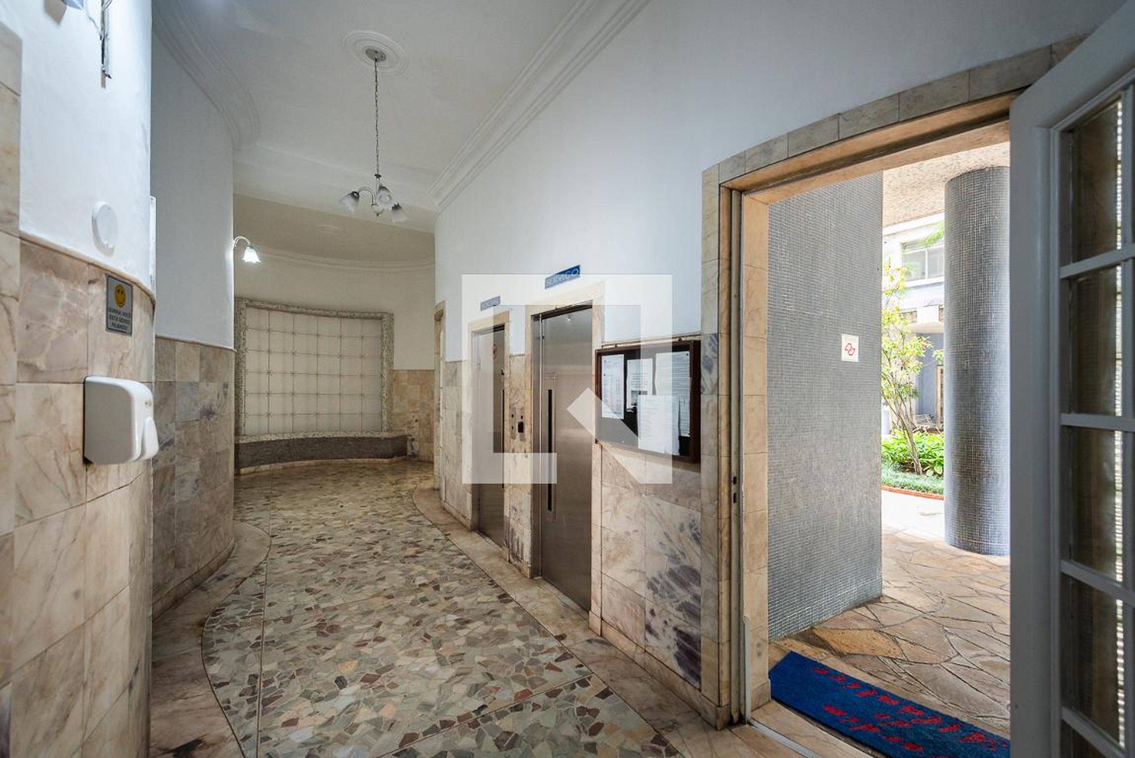 Hall de entrada - Jardim do Atlântico