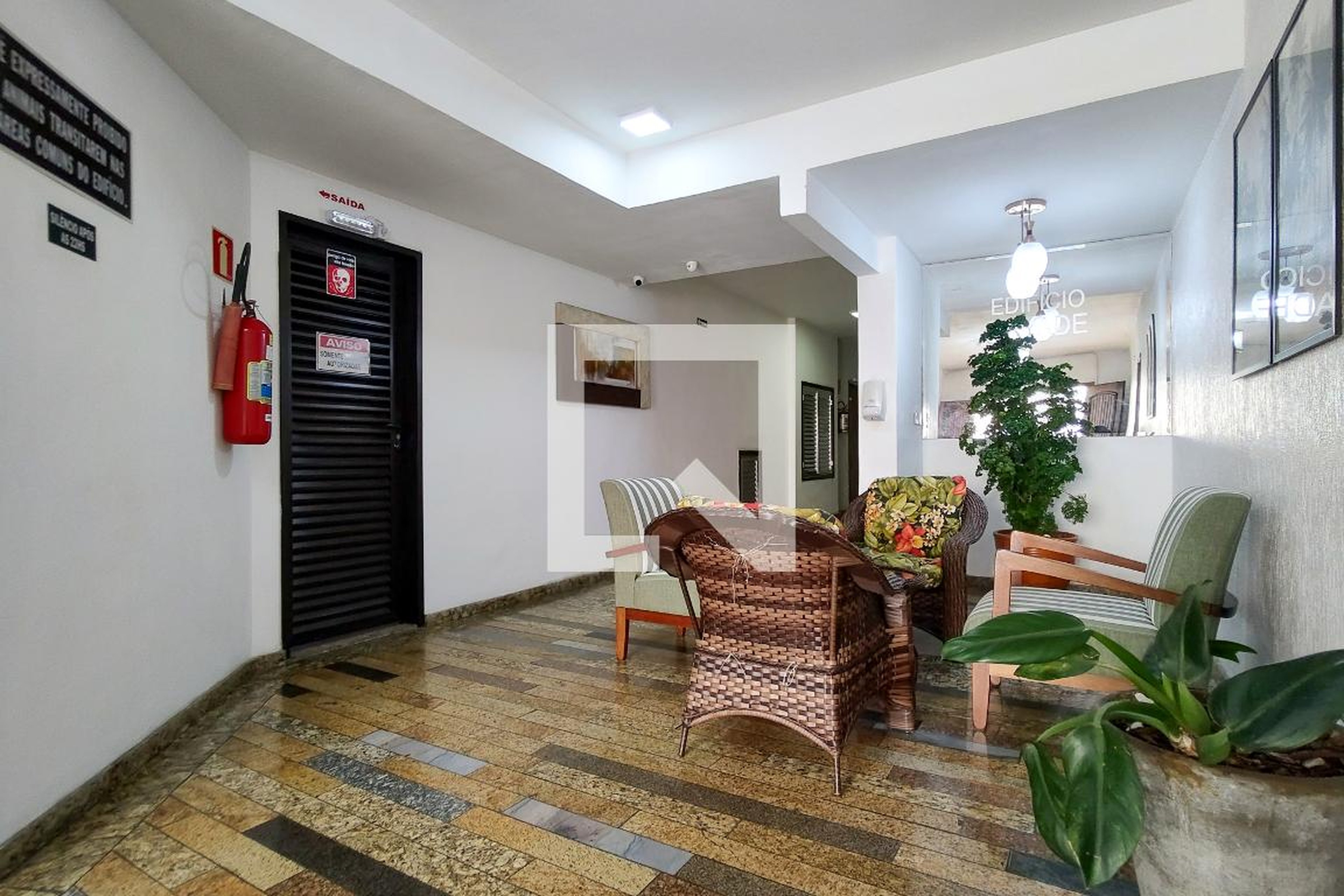 Hall de entrada - Residencial Dryade