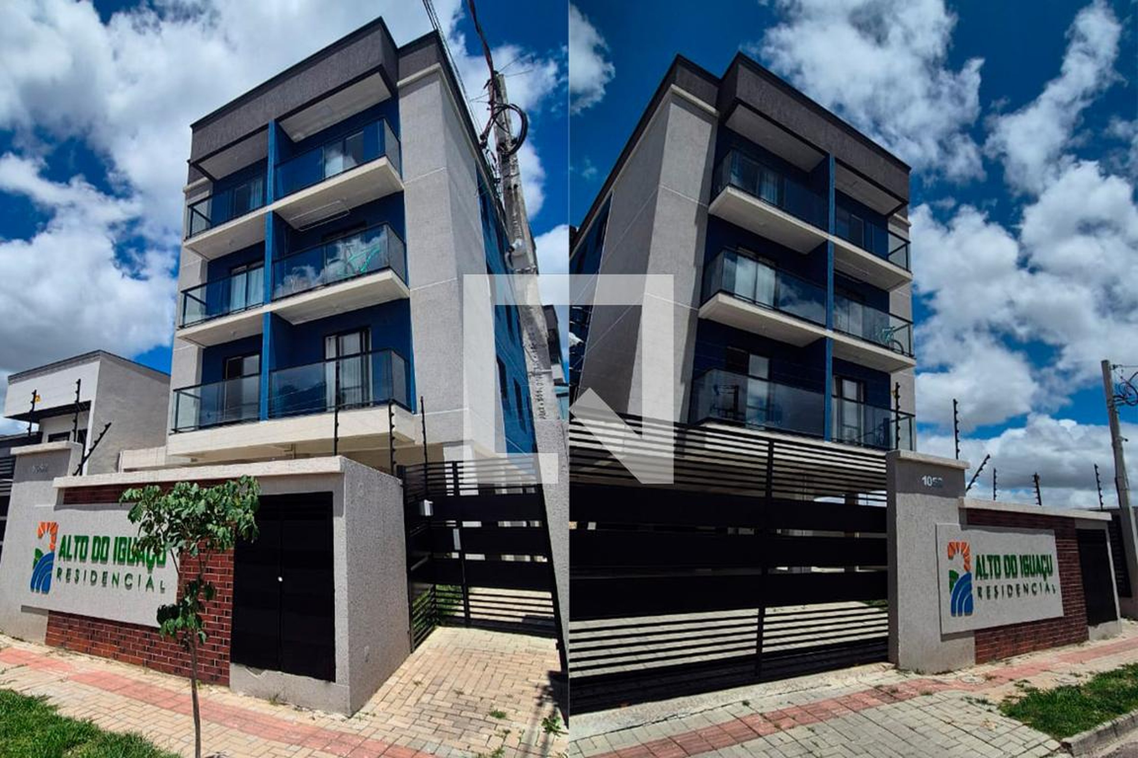 Fachada Condomínio em Rua Professor Thales de Souza e Silva, 1052