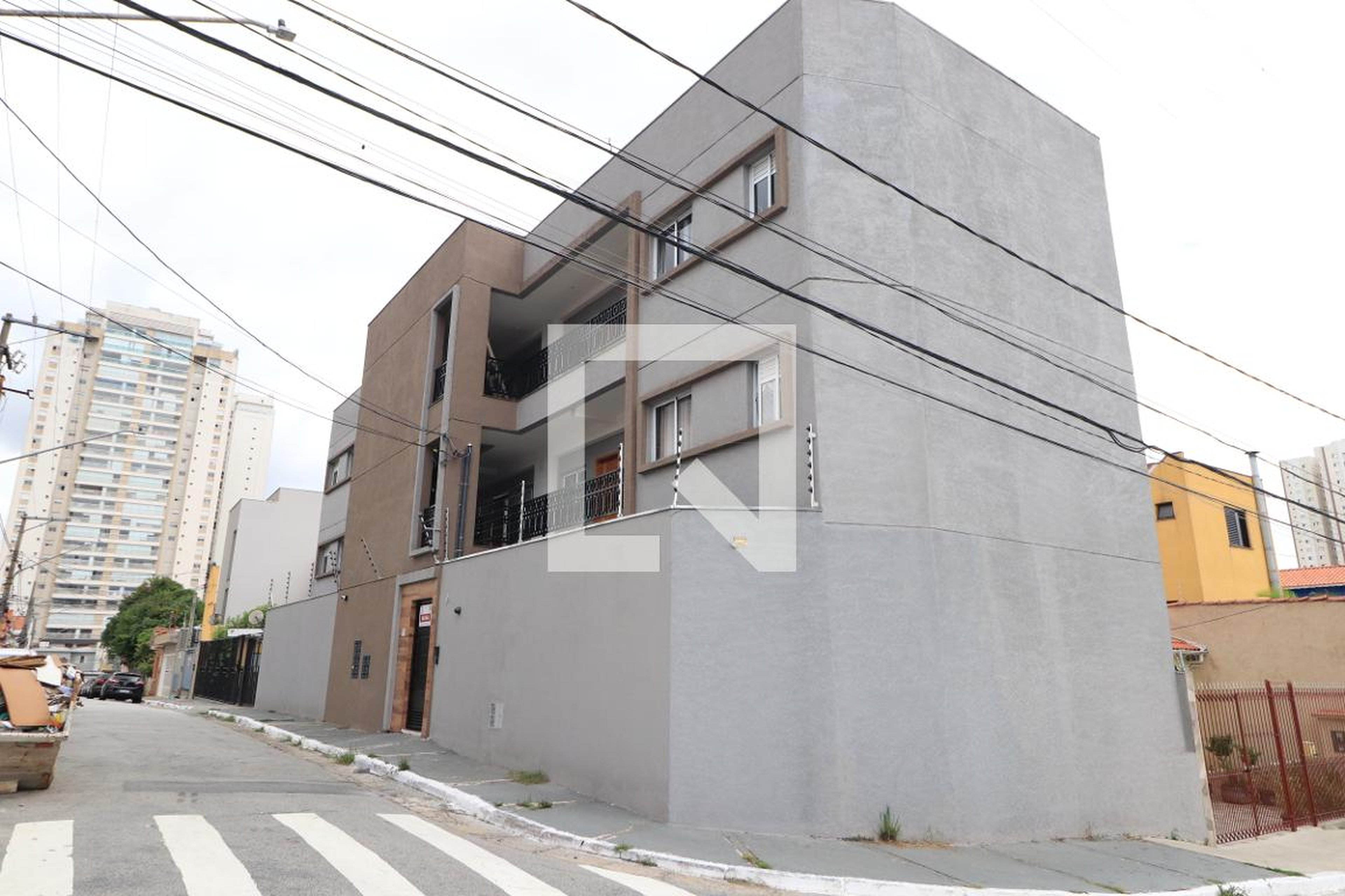 Fachada Condomínio em Rua Nova Clélia, 91