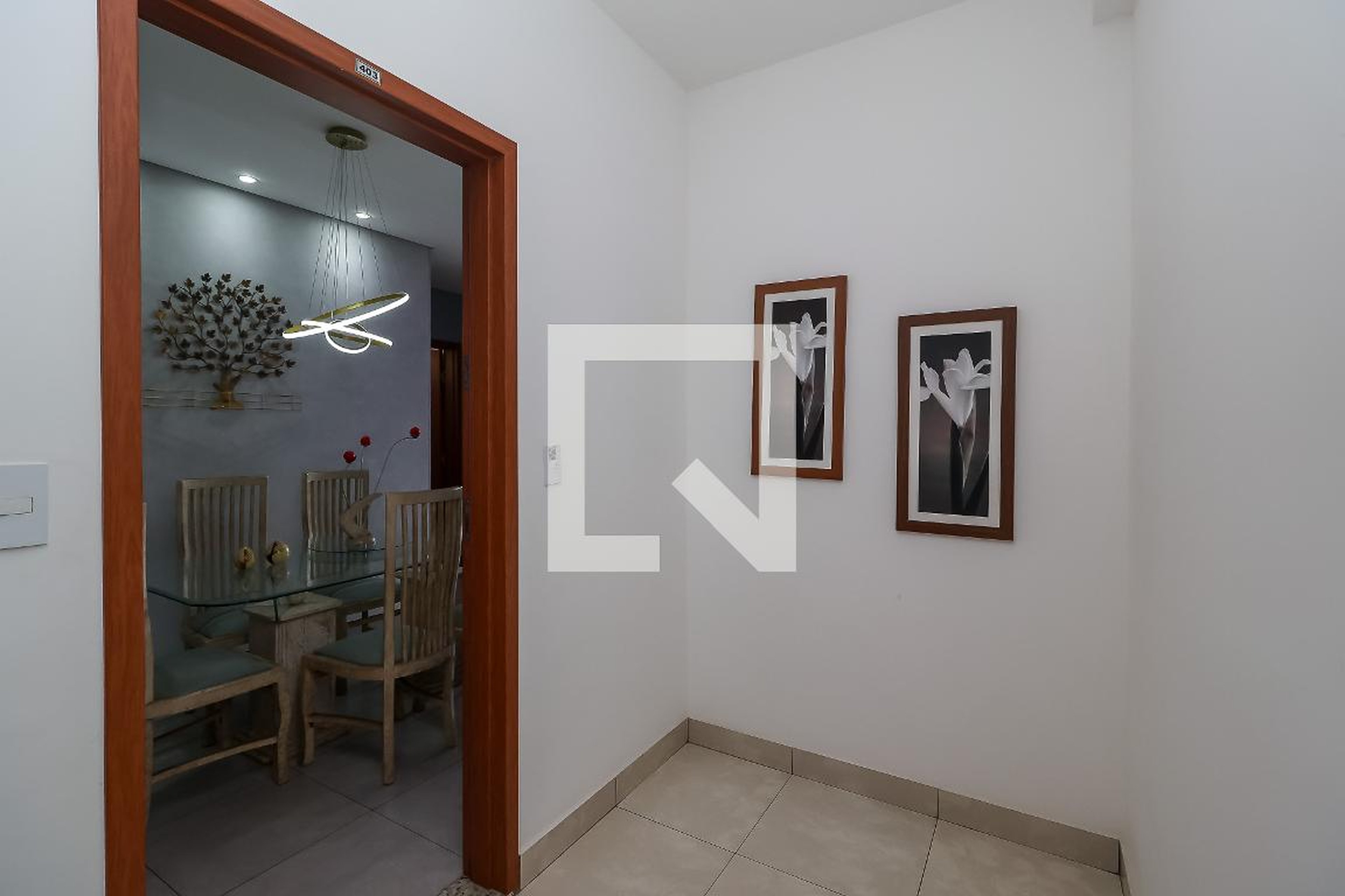 Hall de entrada - Residencial Boaventura