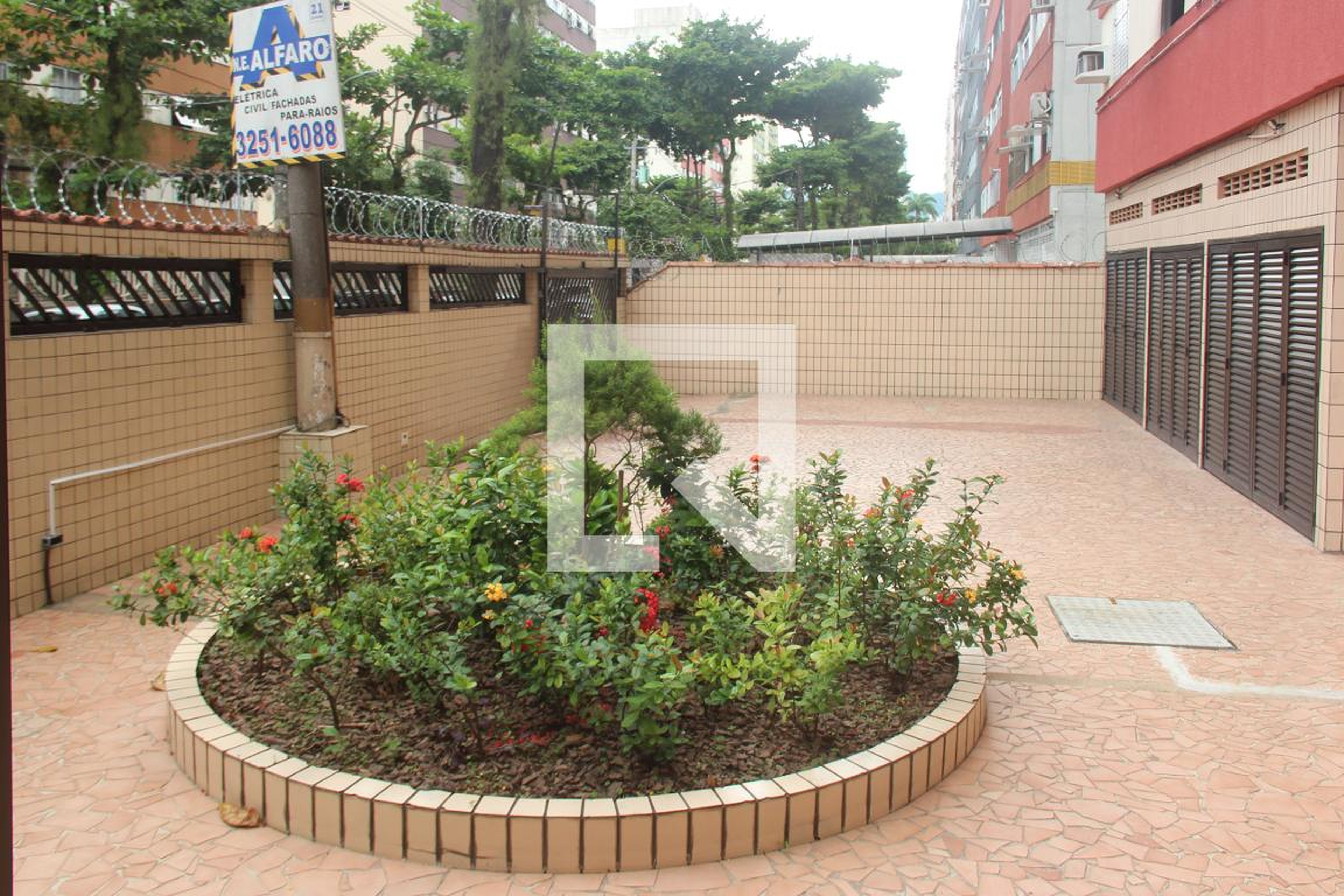 Área comum - Conjunto Residencial Ana Costa C