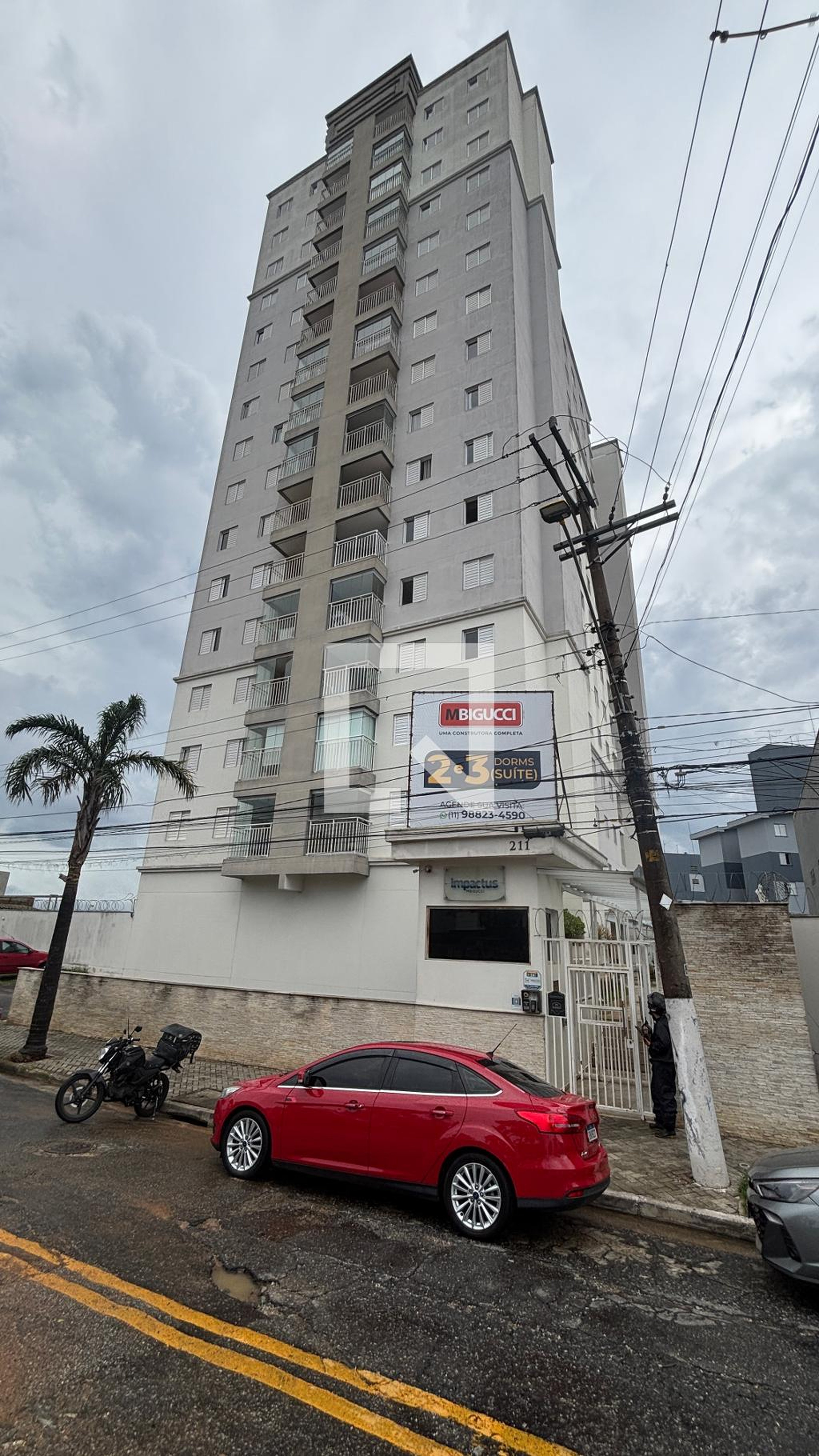 Fachada Condomínio Impactus M. Bigucci