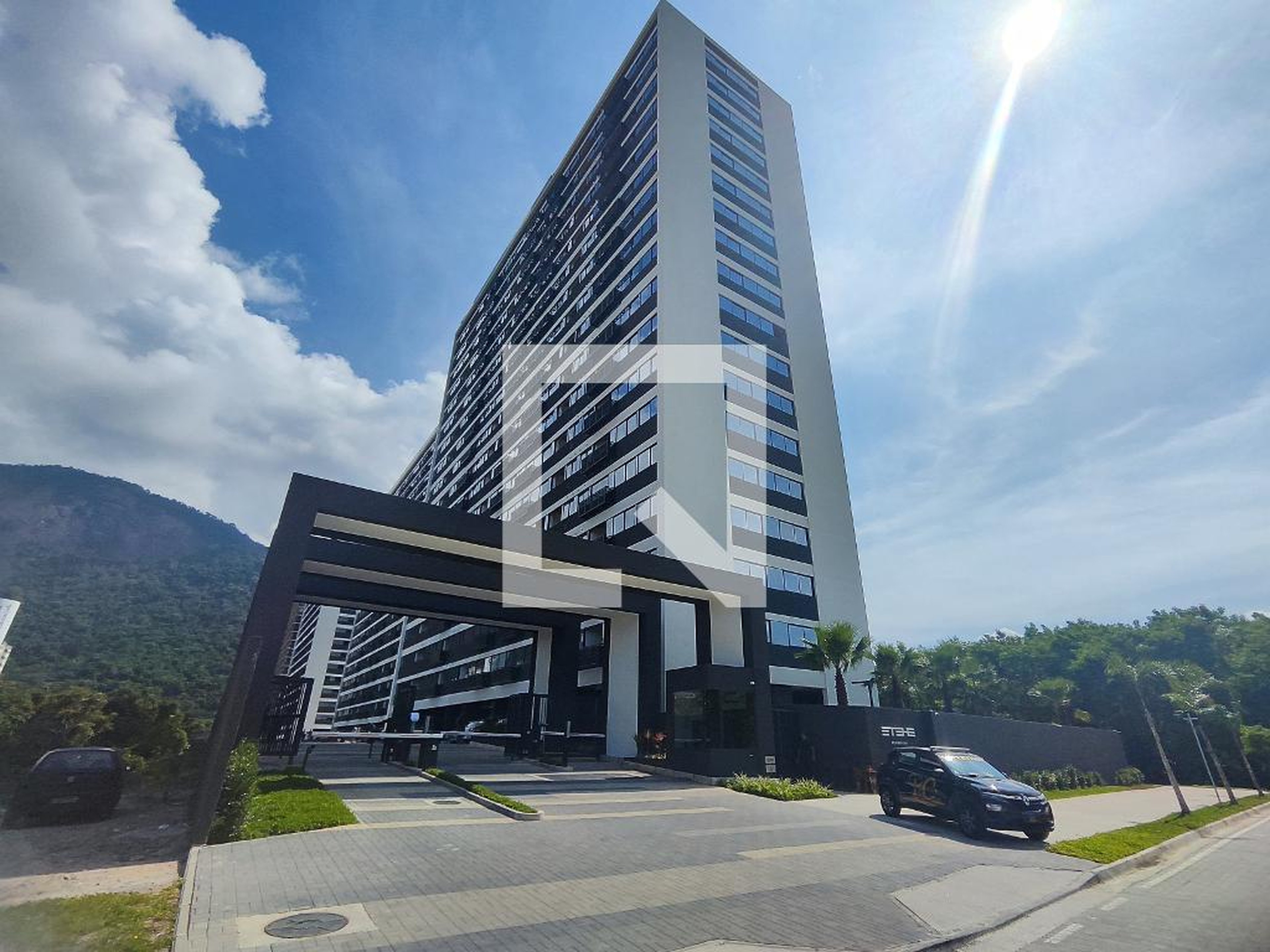 Fachada Condomínio Empreendimento Calper: MURANO RESIDENCIAL