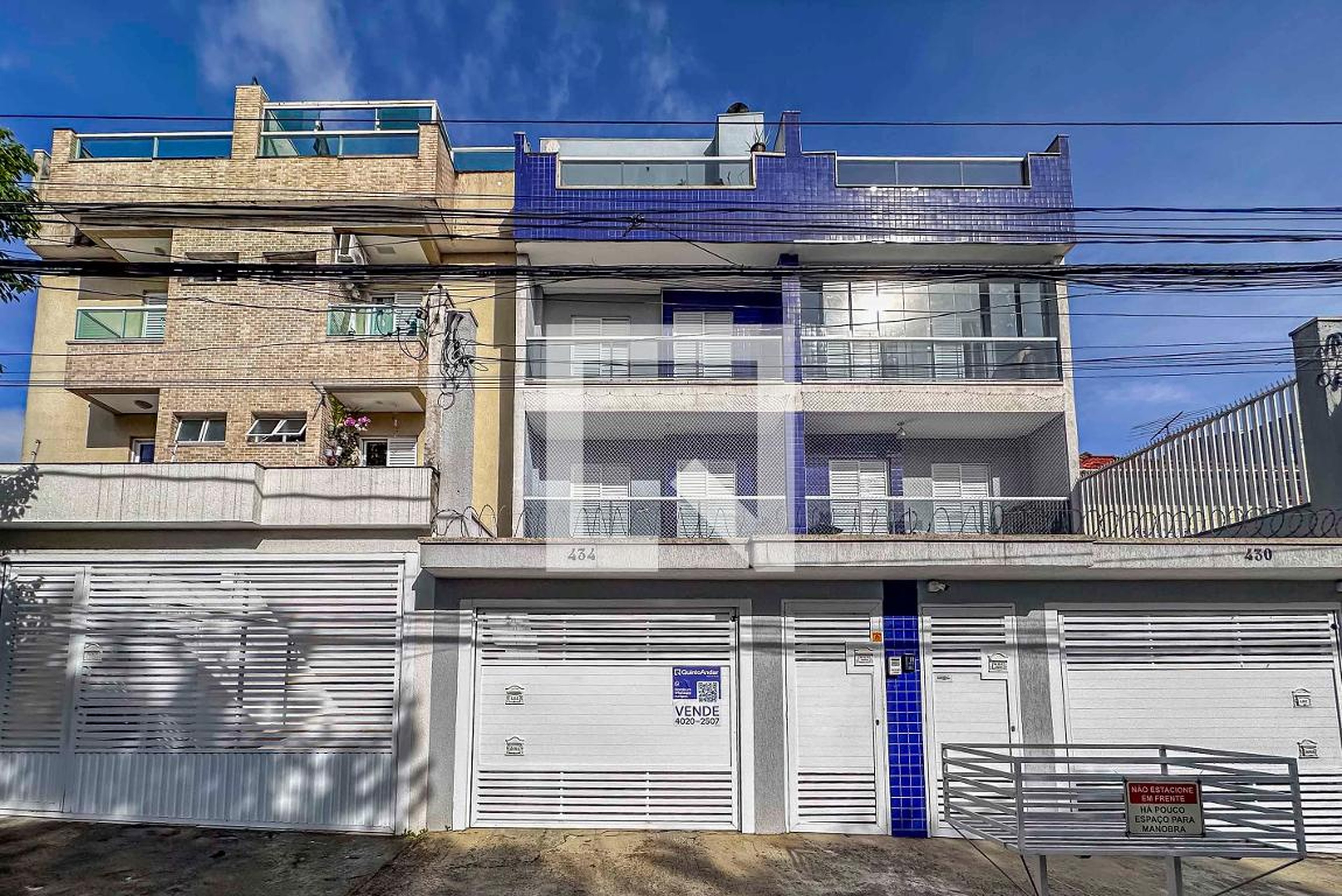 Fachada Condomínio em Rua Gamboa, 434