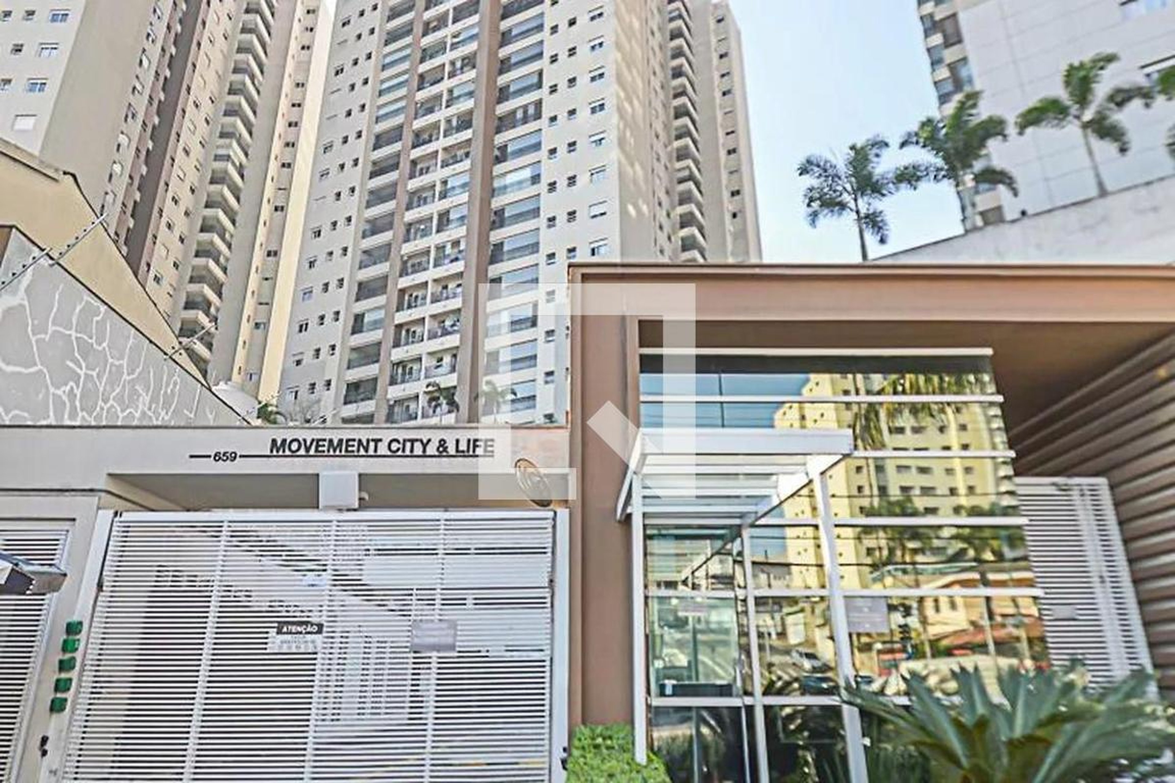Fachada Condomínio Movement City e Life