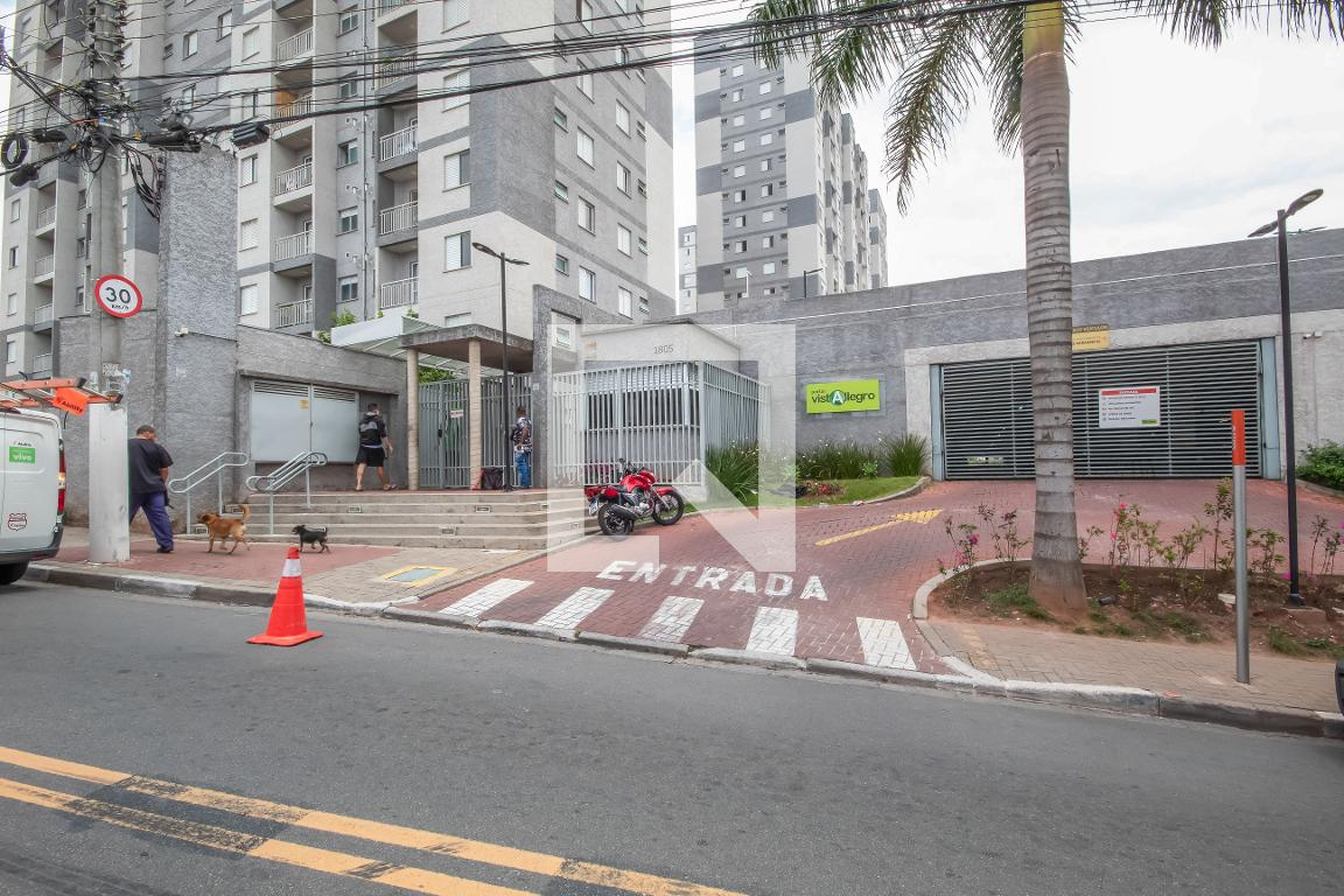 Fachada Condomínio Portal VistAllegro