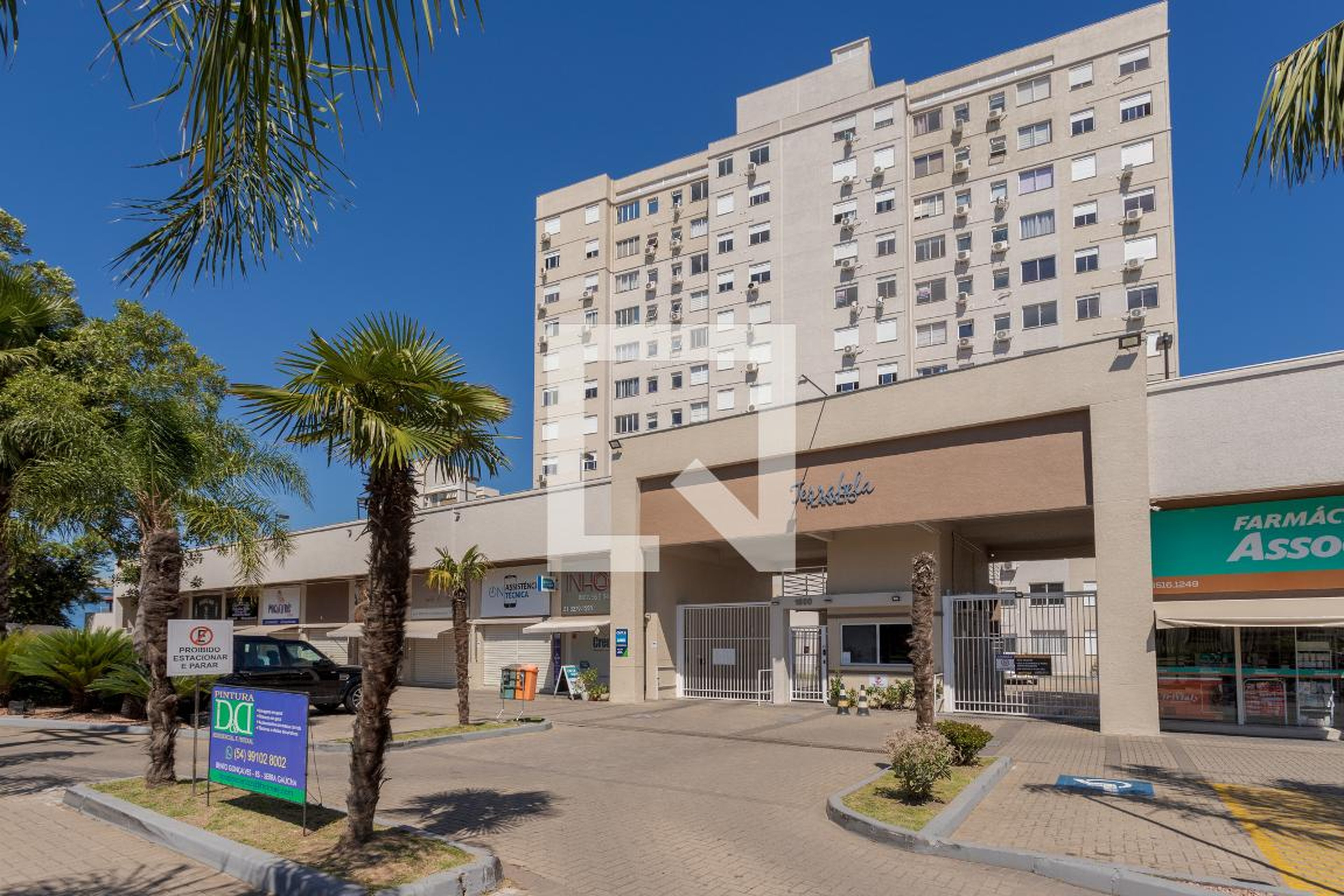 Fachada Condomínio Terrabela Planalto