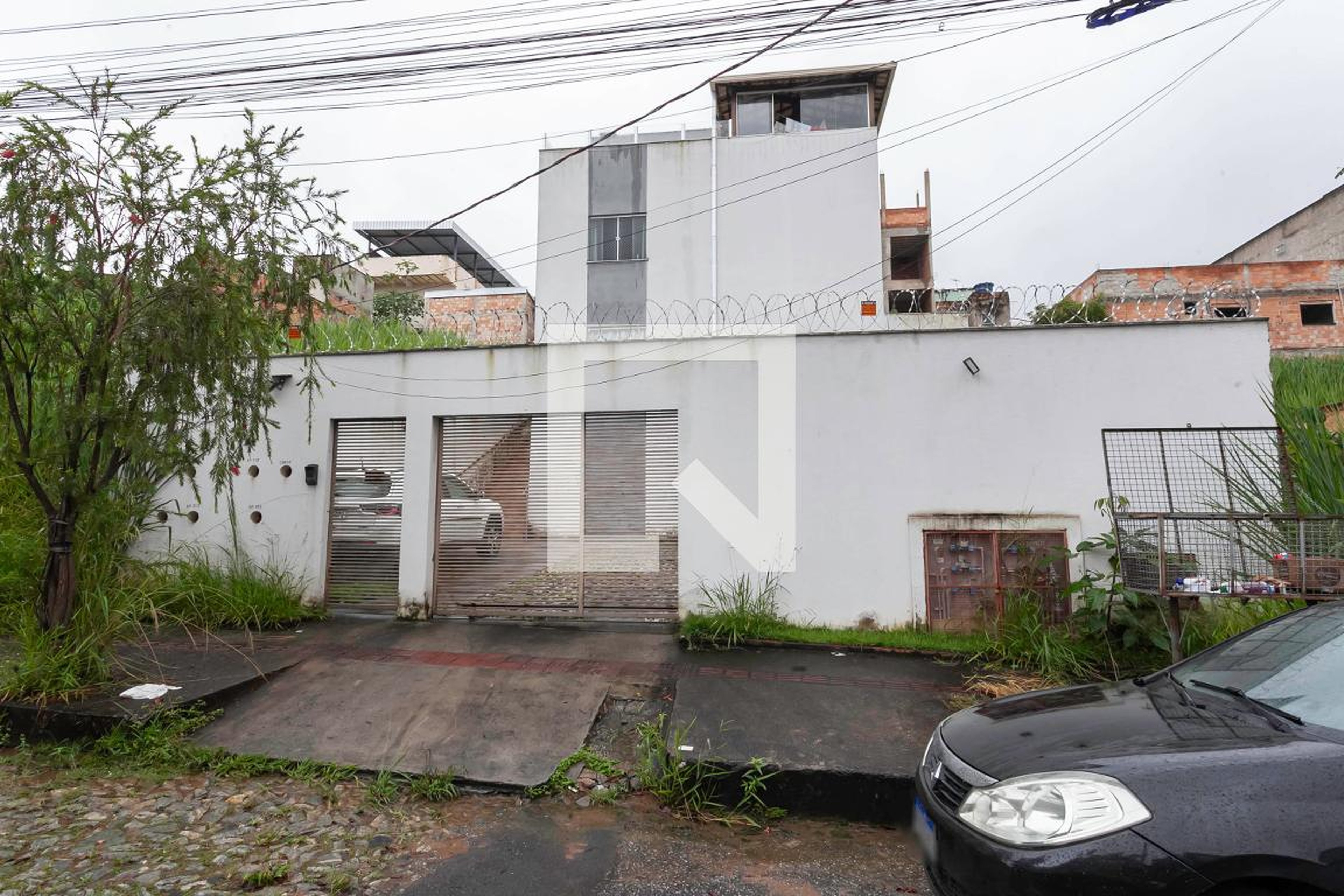 Fachada Condomínio em Rua Campo Belo, 86