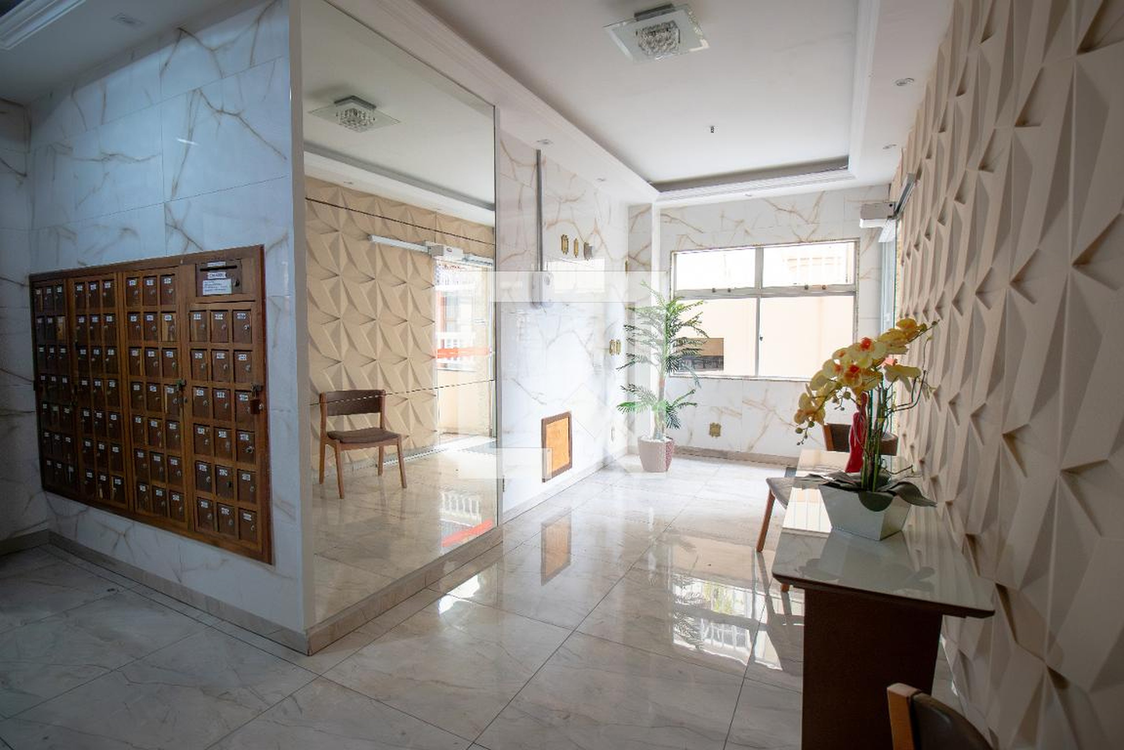 Hall de entrada - Residencial Vicente de Carvalho