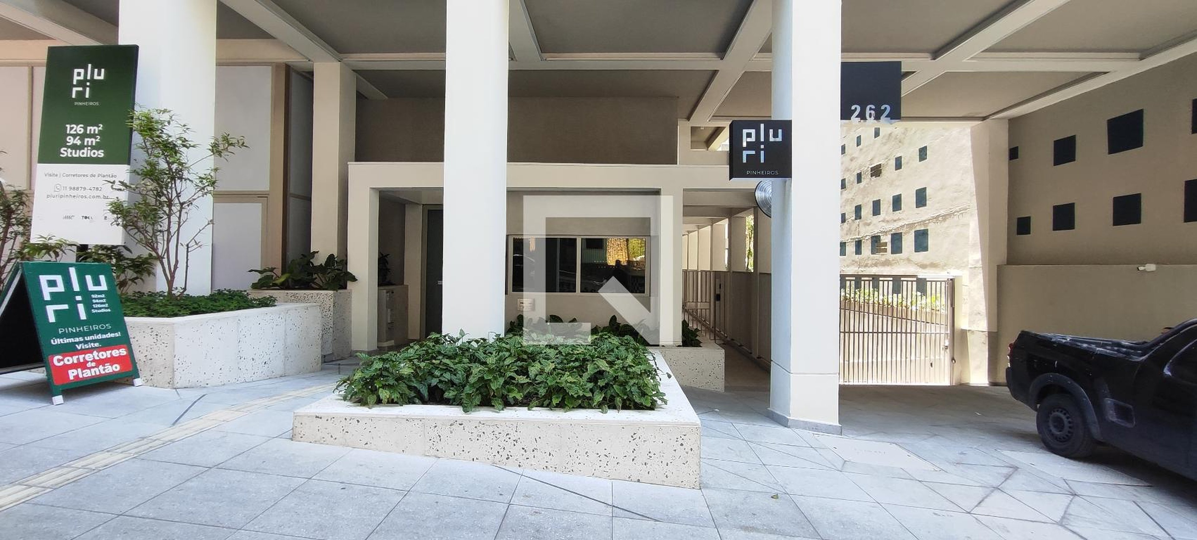 Fachada Condomínio Pluri Pinheiros