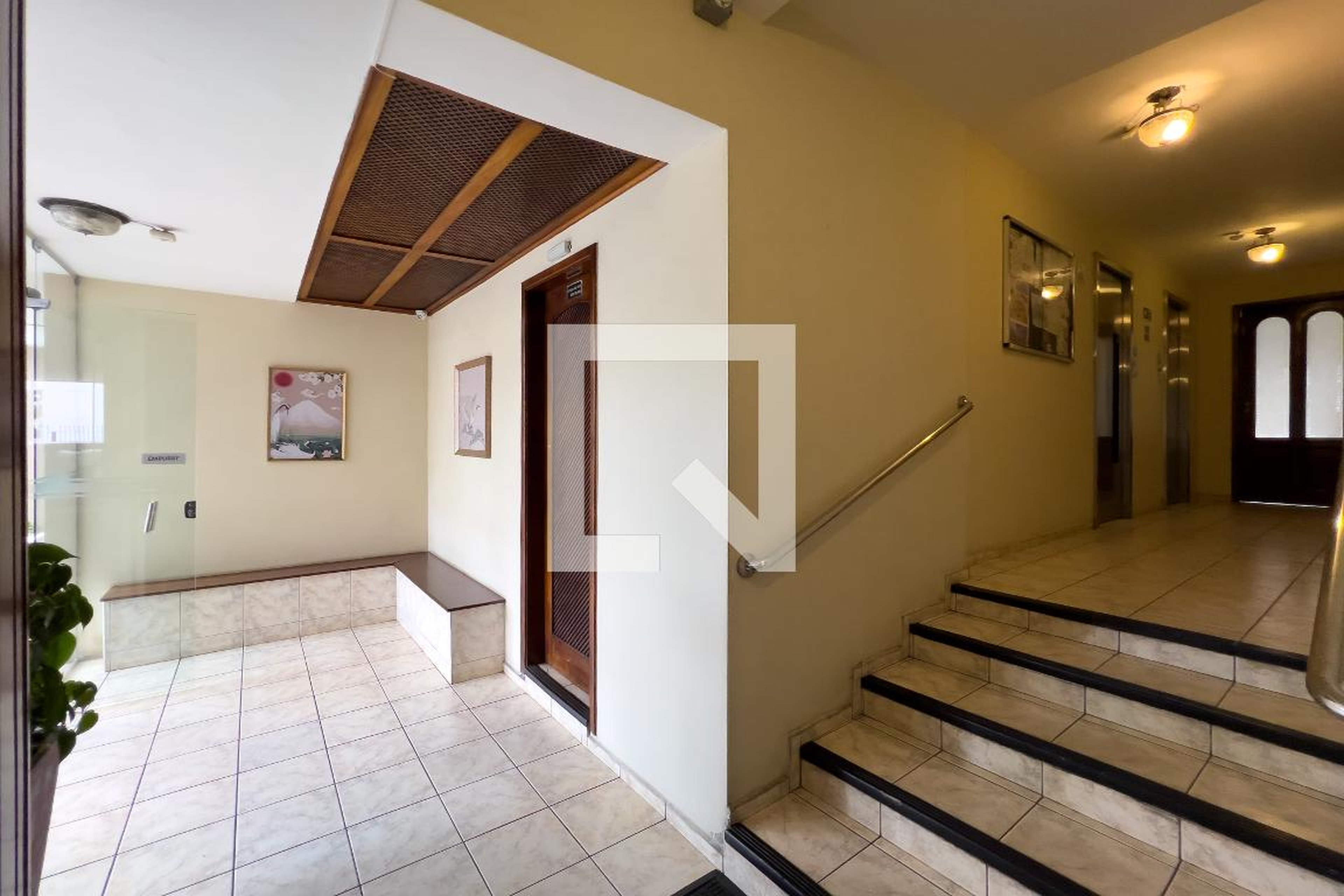 Hall de entrada - residencial Santa Cruz