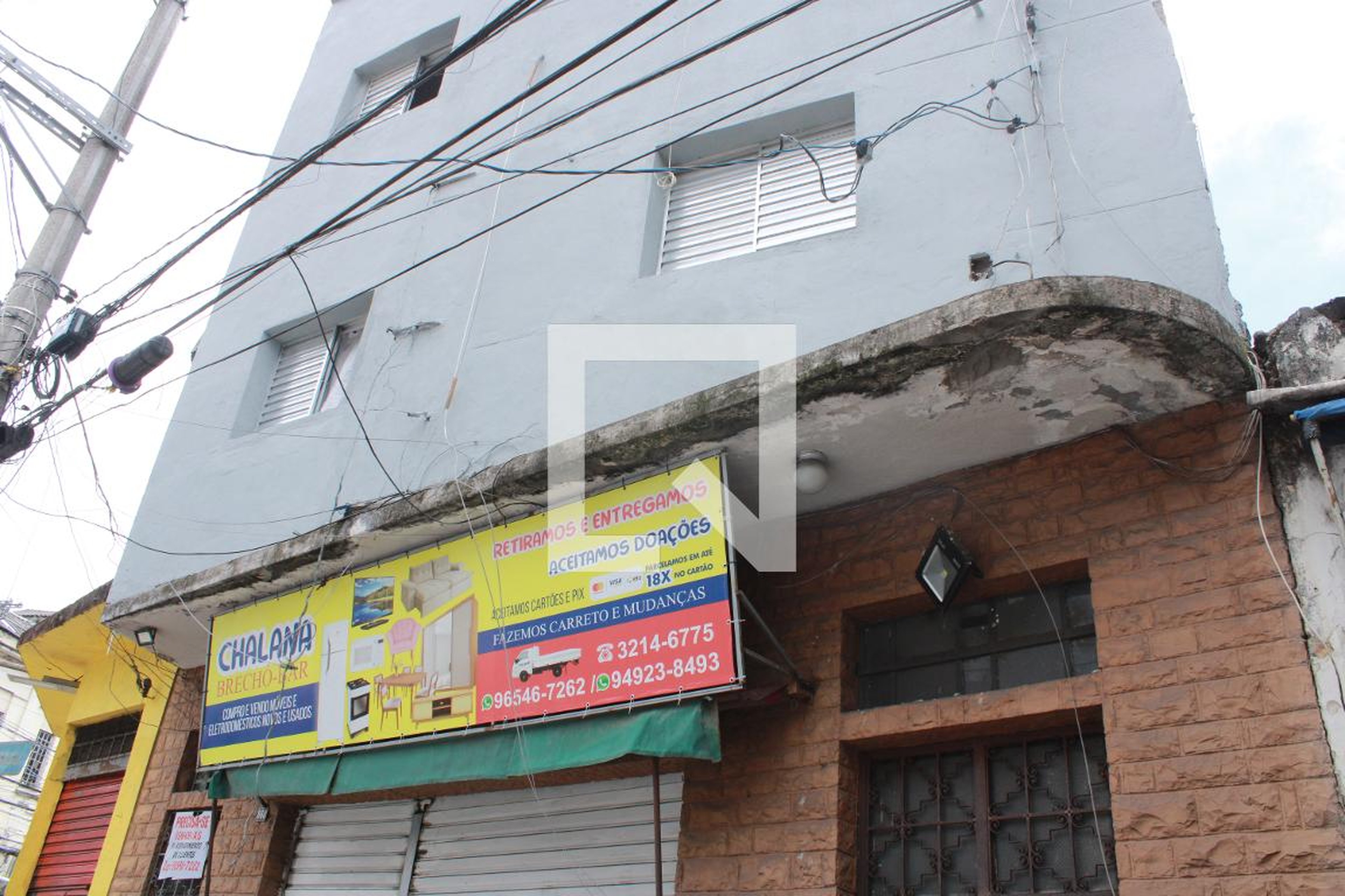 Fachada Condomínio em Rua Glicério, 654